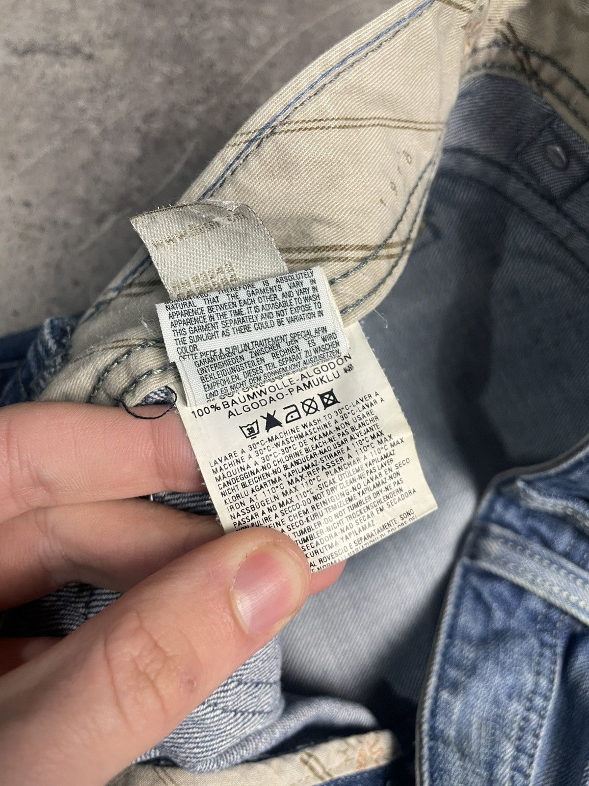 Diesel Vintage Y2K Diesel jeans baggy denim pants w33 l32 Size US 32 / EU 48 - 18 Thumbnail