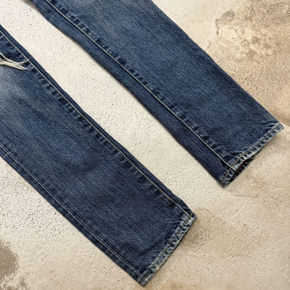 MOUSSY Moussy Vintage Distressed Skinny Denim Pants Size 23" - 5 Thumbnail