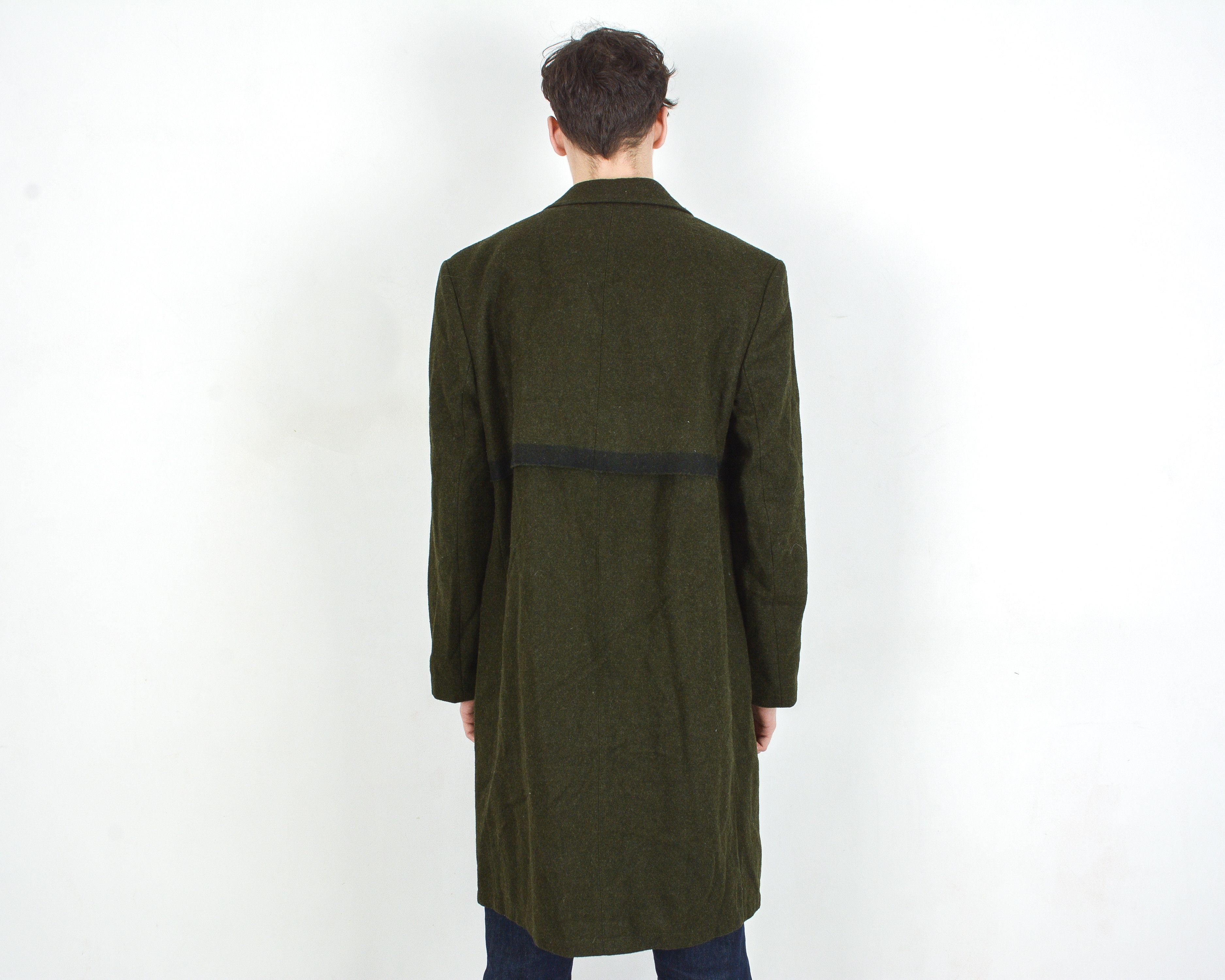Vintage Munchen Pischl Loden Tyroler 80s Men L Wool Coat Jacket Mac Size US L / EU 52-54 / 3 - 3 Thumbnail