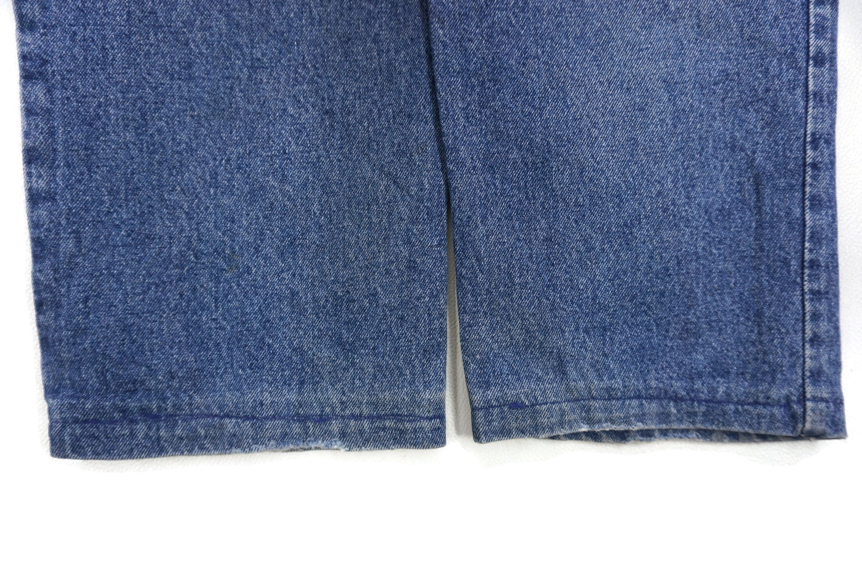 Vintage Carrera Jeans Size W36xL29 Straight Leg Denim Broken Zipper Size US 36 / EU 52 - 12 Thumbnail