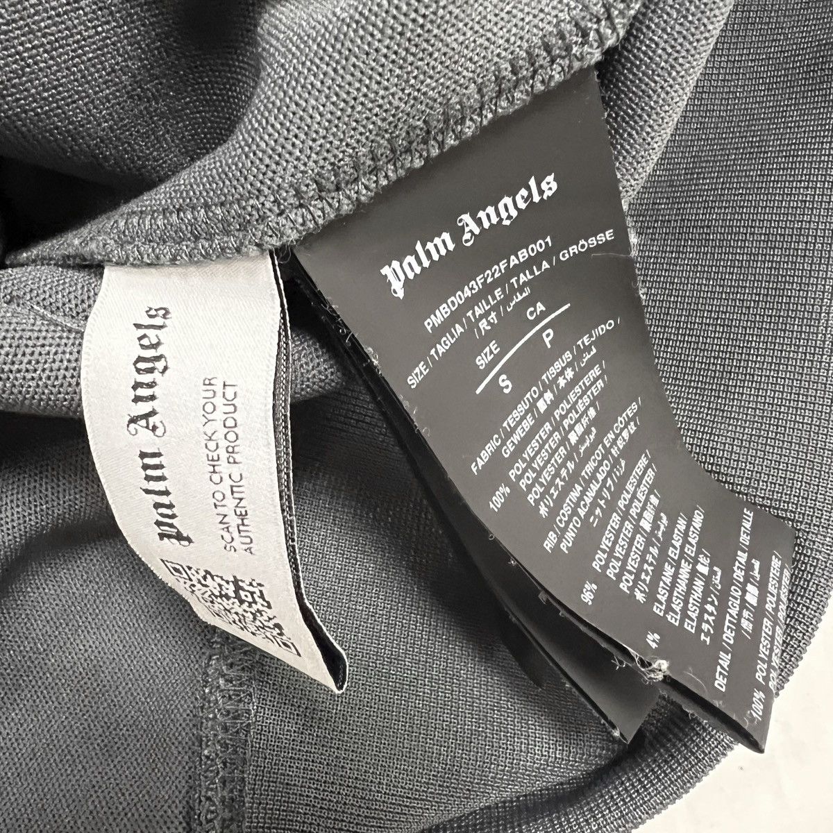 Palm Angels Palm Angels Grey Pullover Hoodie Size US S / EU 44-46 / 1 - 4 Thumbnail