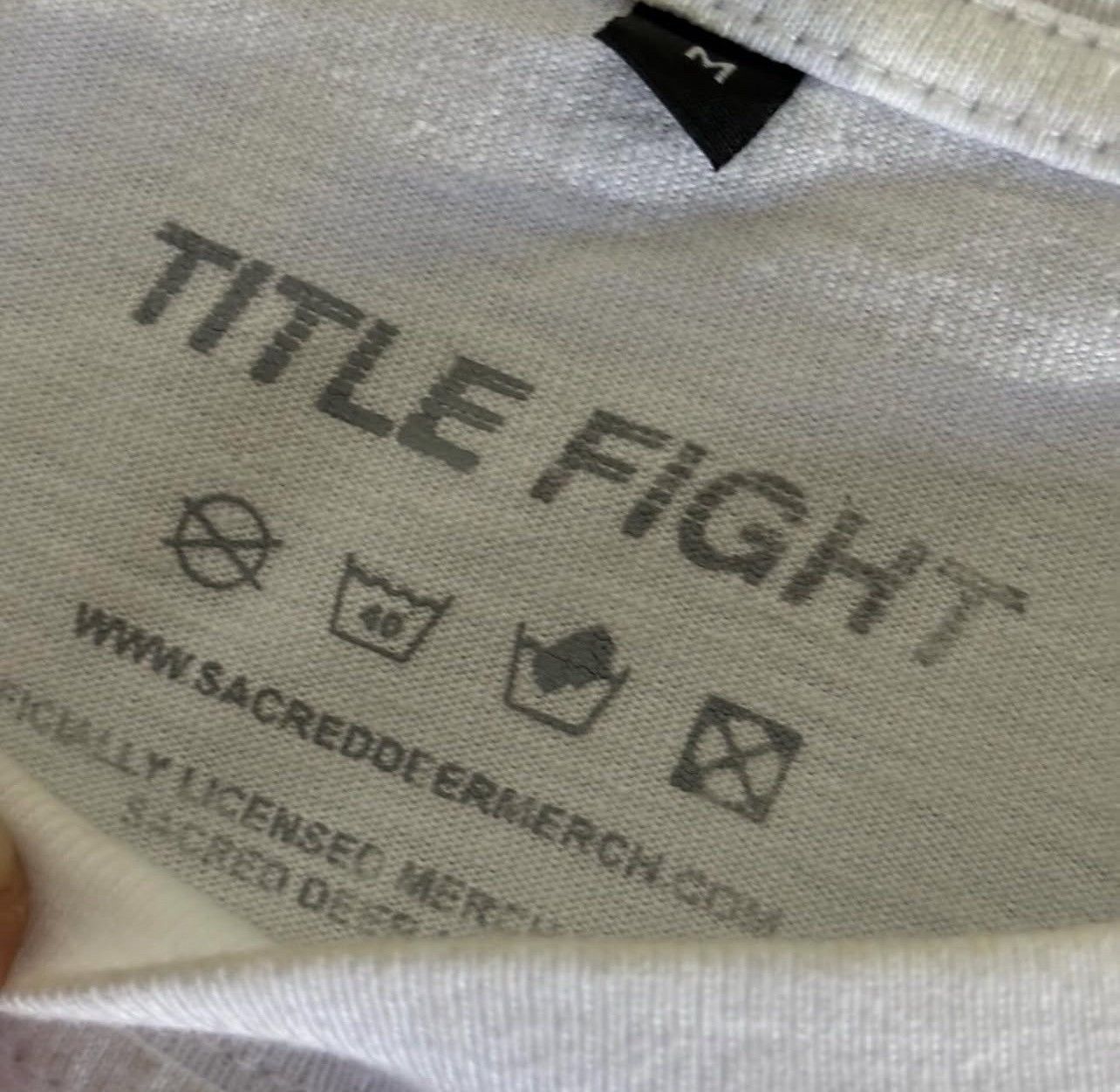 Band Tees Title fight kingston pa tees Size US M / EU 48-50 / 2 - 4 Thumbnail