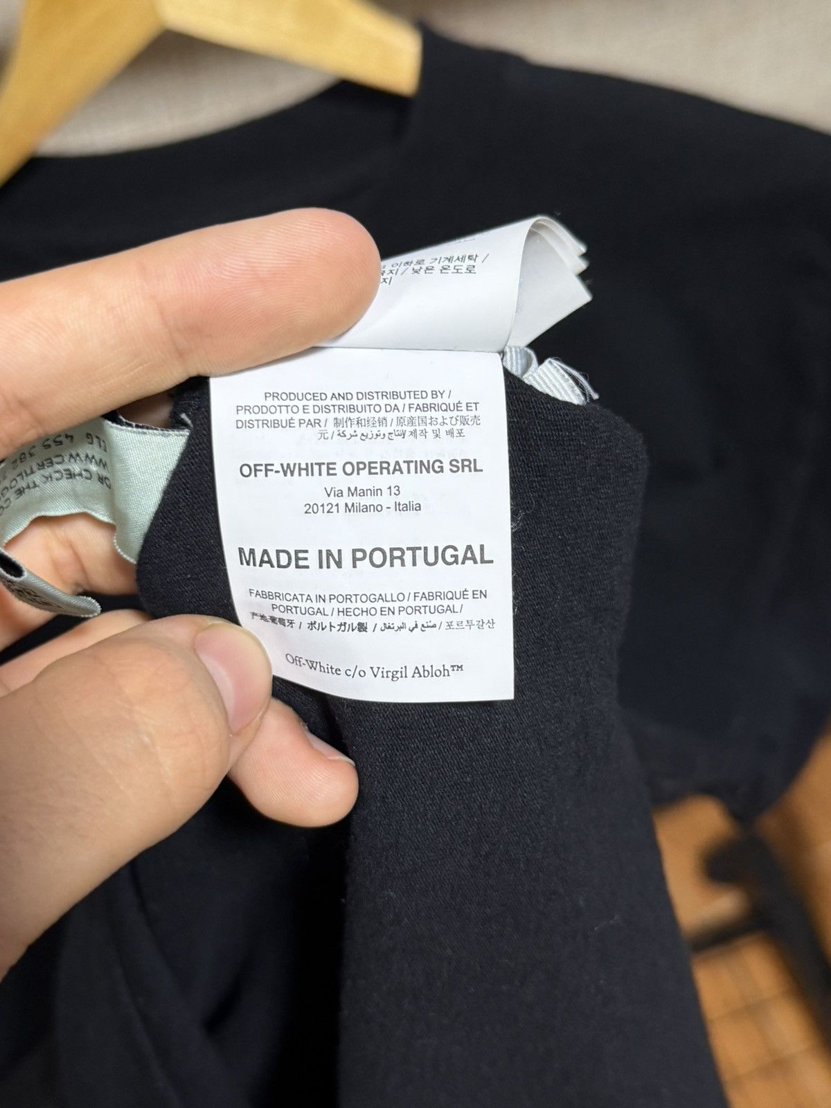 Off-White OFF WHITE CUT HERE T-SHIRT Size US S / EU 44-46 / 1 - 8 Thumbnail