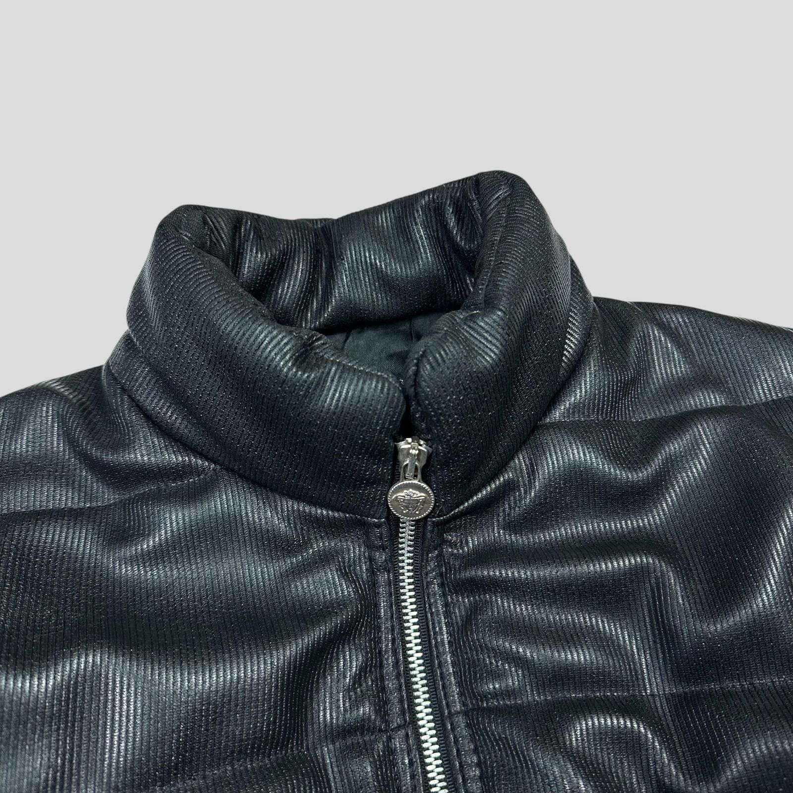 Versace Versace VJC 90’s Liquid Silk Ribbed Cropped Puffer - S/M Size M / US 6-8 / IT 42-44 - 7 Thumbnail