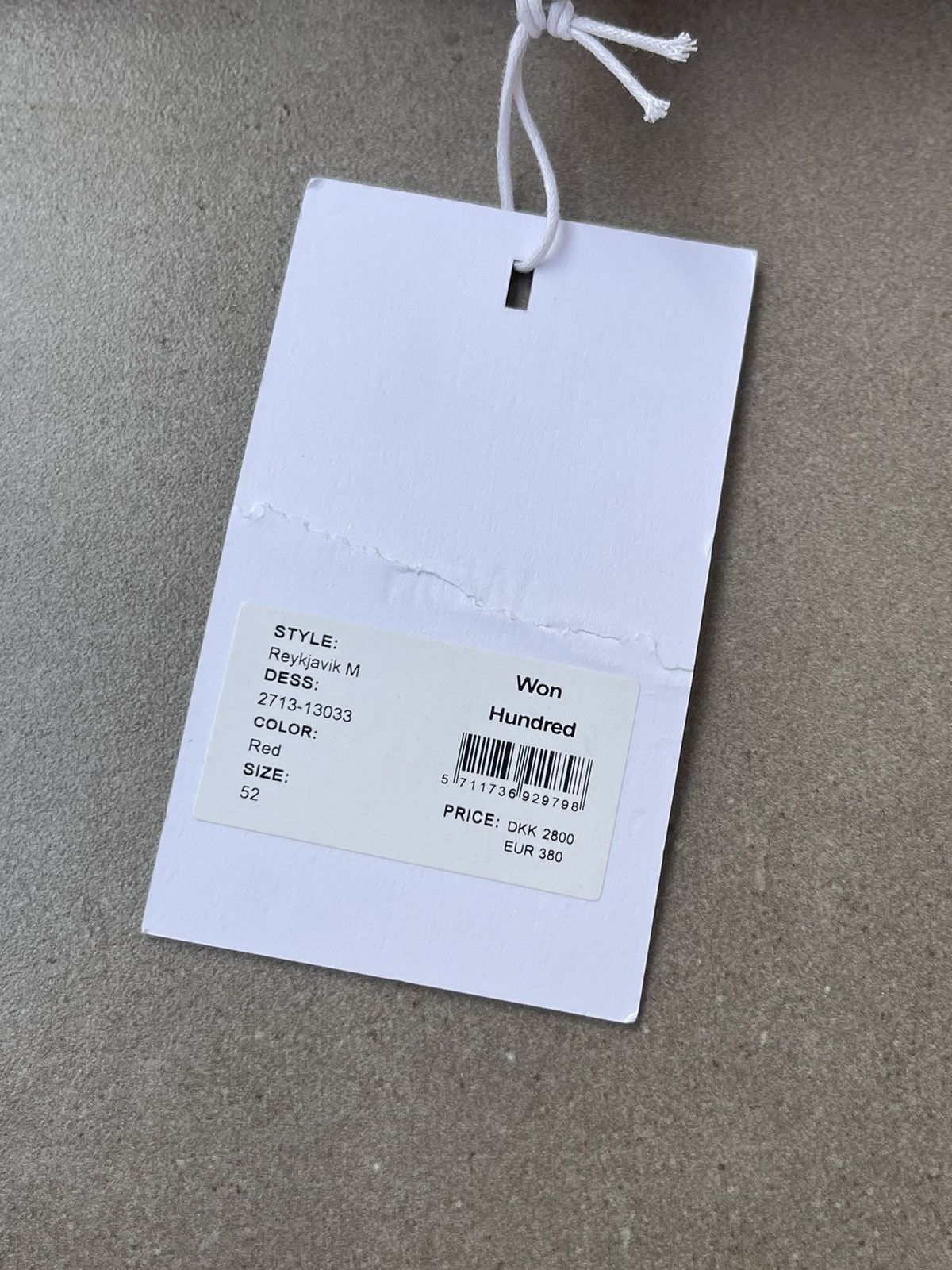 Acne Studios !DS! SS23 Won Hundred Reykjavik M Red Bomber Jacket Size US L / EU 52-54 / 3 - 24 Thumbnail