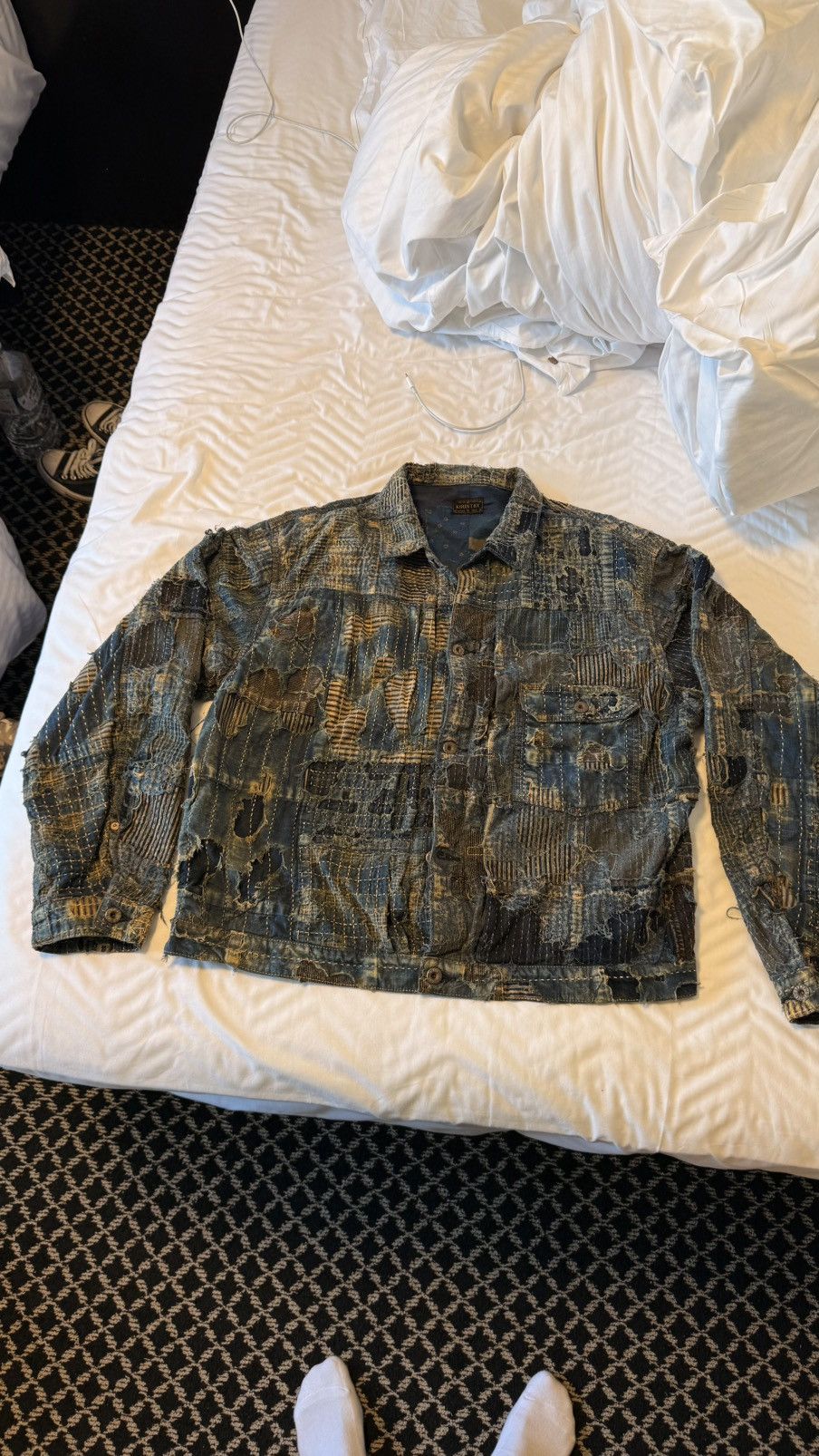 Kapital Kapital Indigo Boro Jacket Size US L / EU 52-54 / 3 - 5 Thumbnail