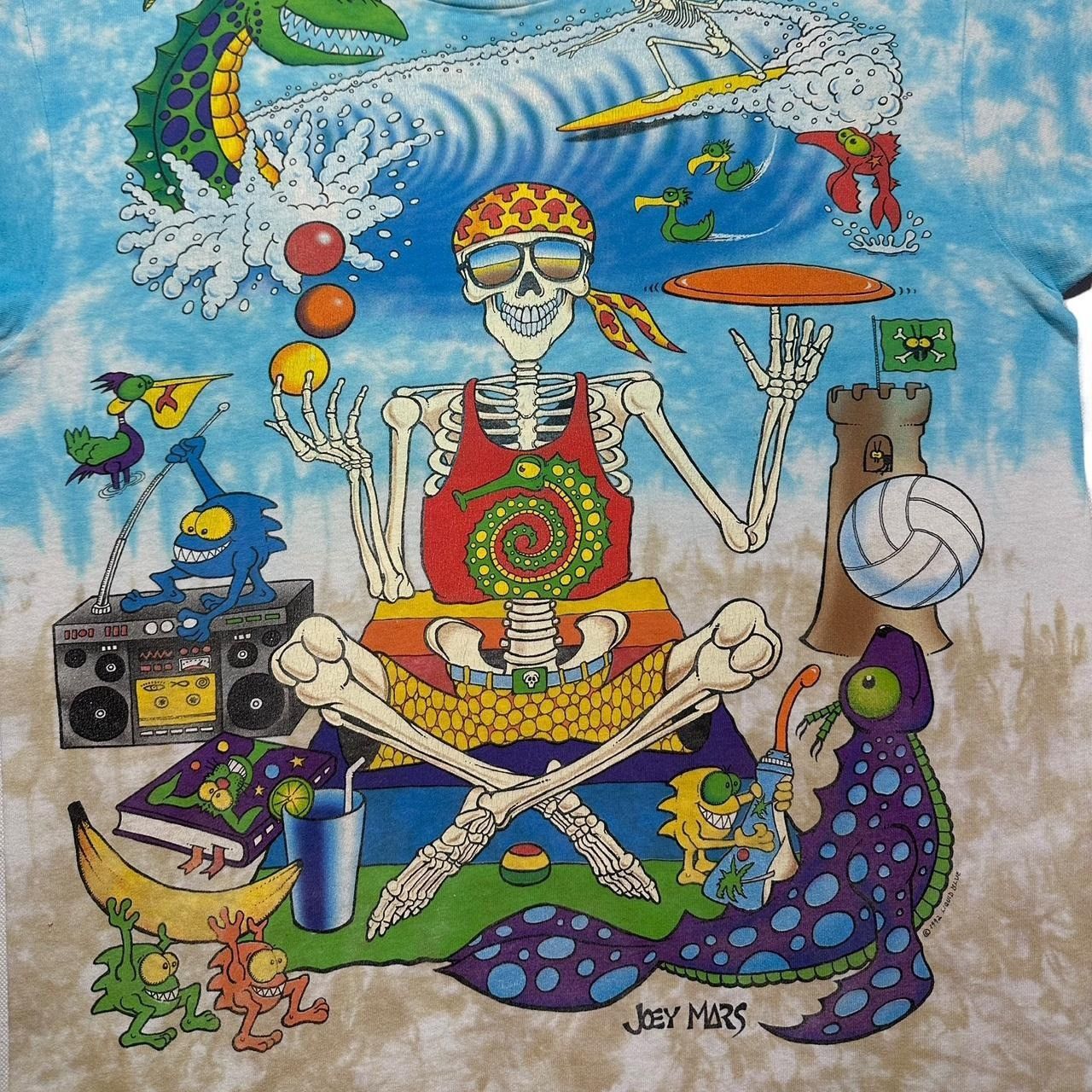 Liquid Blue × Vintage Vintage Joey Mars Beach T-Shirt Size US L / EU 52-54 / 3 - 4 Thumbnail