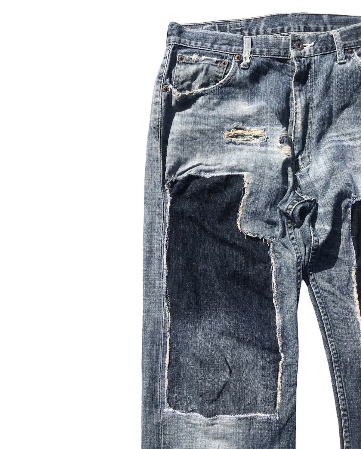 Levi's Thrashed Levi’s 503 Reworked Jeans Size US 32 / EU 48 - 4 Thumbnail