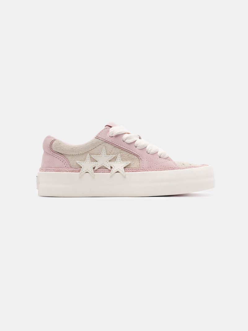 Amiri o1orln1125 Sunset Skate Low-Top Sneakers in Pink/White Size US 9 / IT 39 - 1 Thumbnail