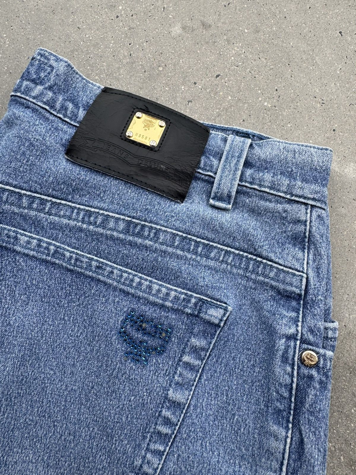 MCM Vintage MCM Pants with Gems y2k hype streetwear Size US 34 / EU 50 - 2 Thumbnail
