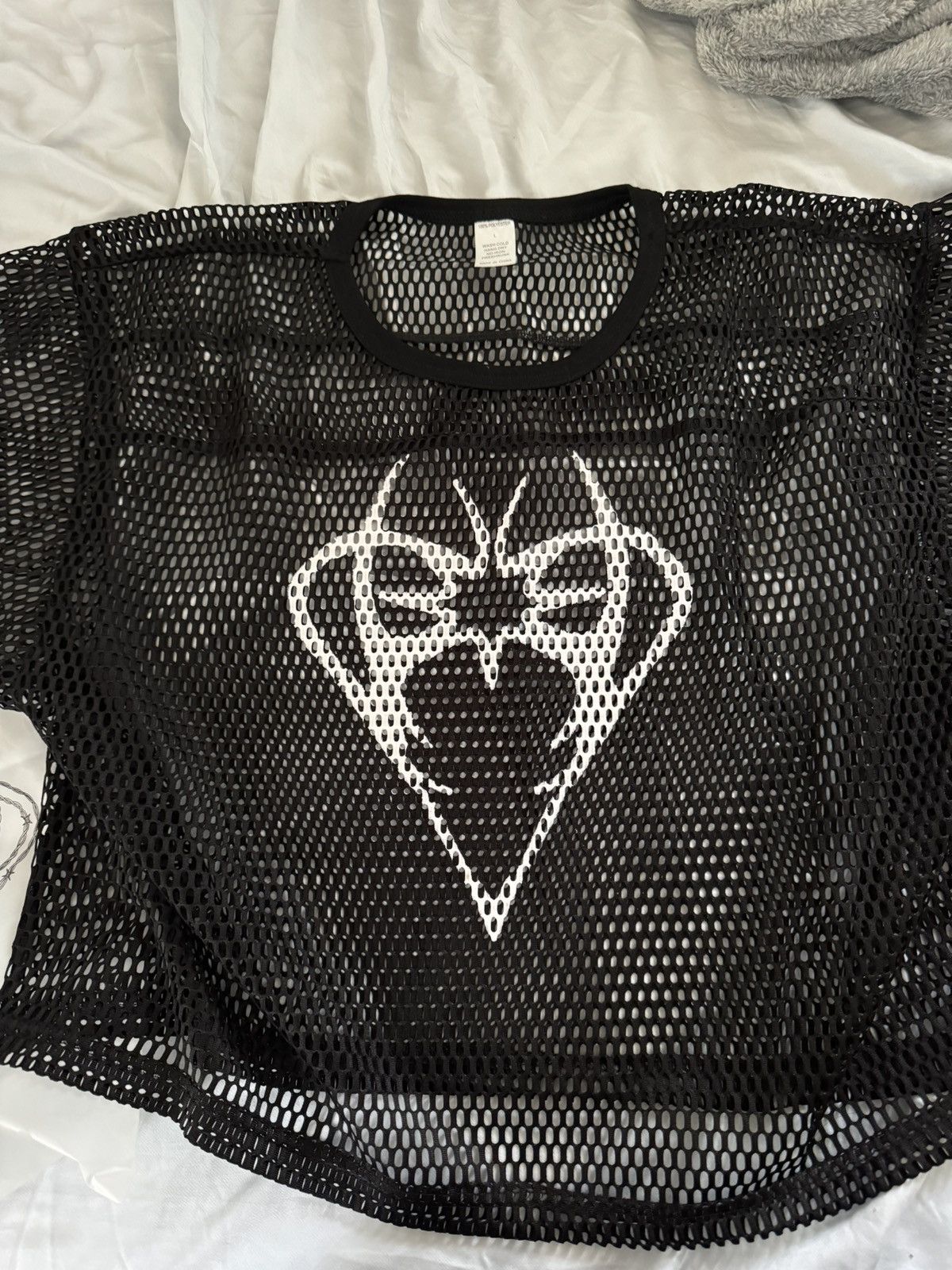 トップス ISOKNOCK 4EVR MESH JERSEY ISOKNOCK ISOxo & Knock2 – 4EVR rave baseball jersey for EDM