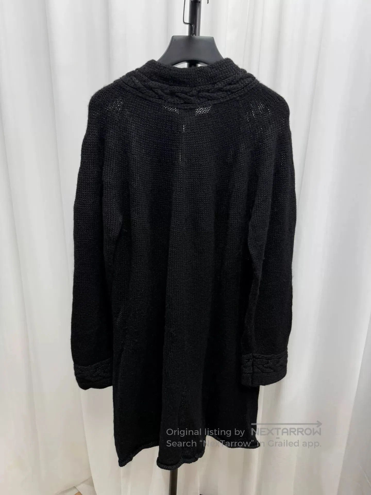 Yohji Yamamoto Yohji Yamamoto Pour Homme Sweater Coat M. Size US M / EU 48-50 / 2 - 5 Thumbnail
