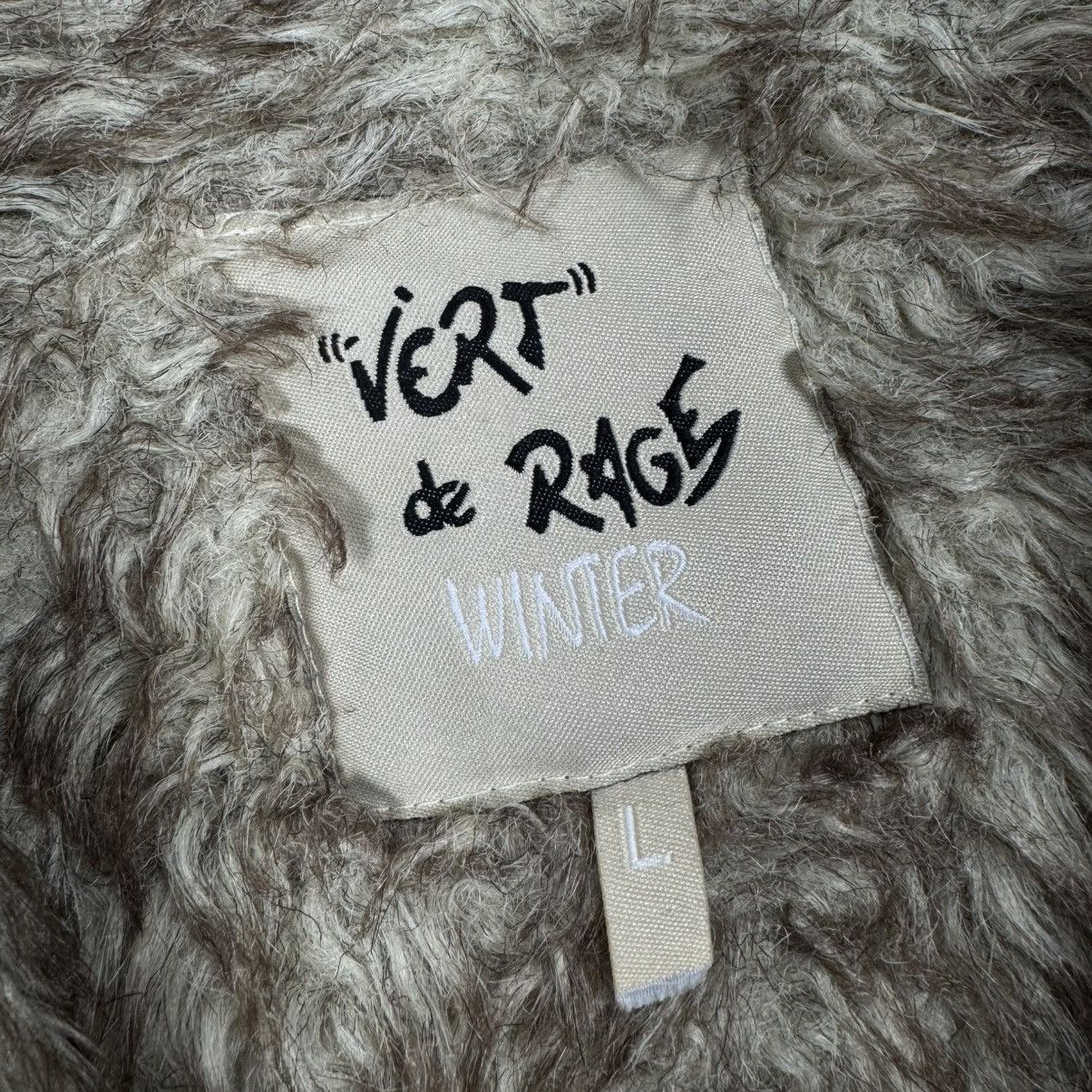 Japanese Brand Vintage Japanese Brand Y2K LGB Style Faux Fur Zip Hoodie Size L / US 10 / IT 46 - 12 Thumbnail