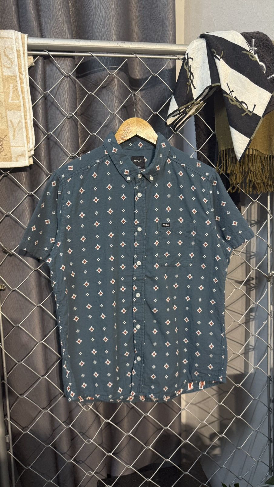RVCA RVCA SHIRT That’ll Do Dobby slim Fit Size US M / EU 48-50 / 2 - 1 Thumbnail