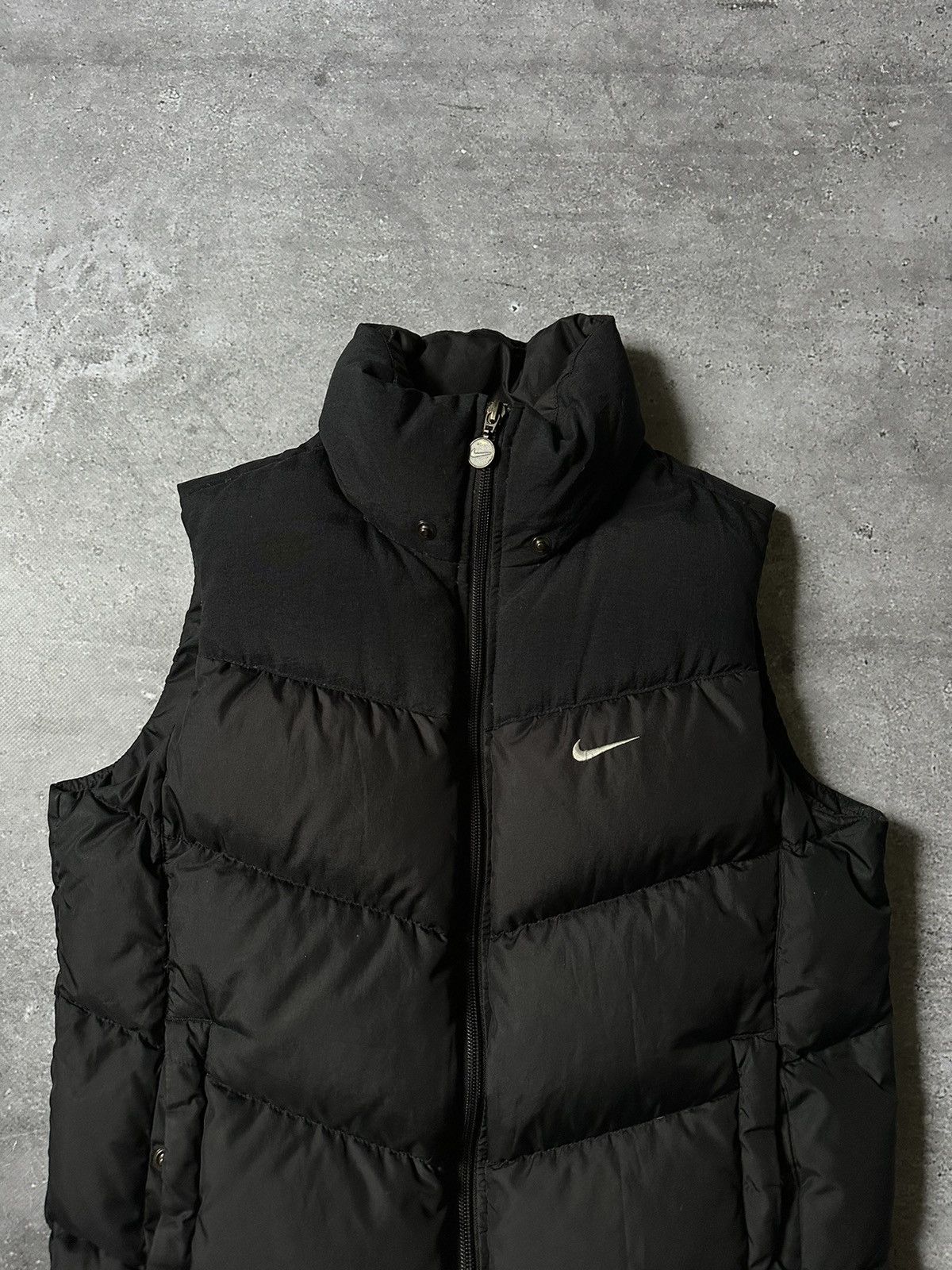 Nike × Vintage Vintage Y2K Nike Women’s Puffer Vest Jacket Size US S / EU 44-46 / 1 - 2 Thumbnail