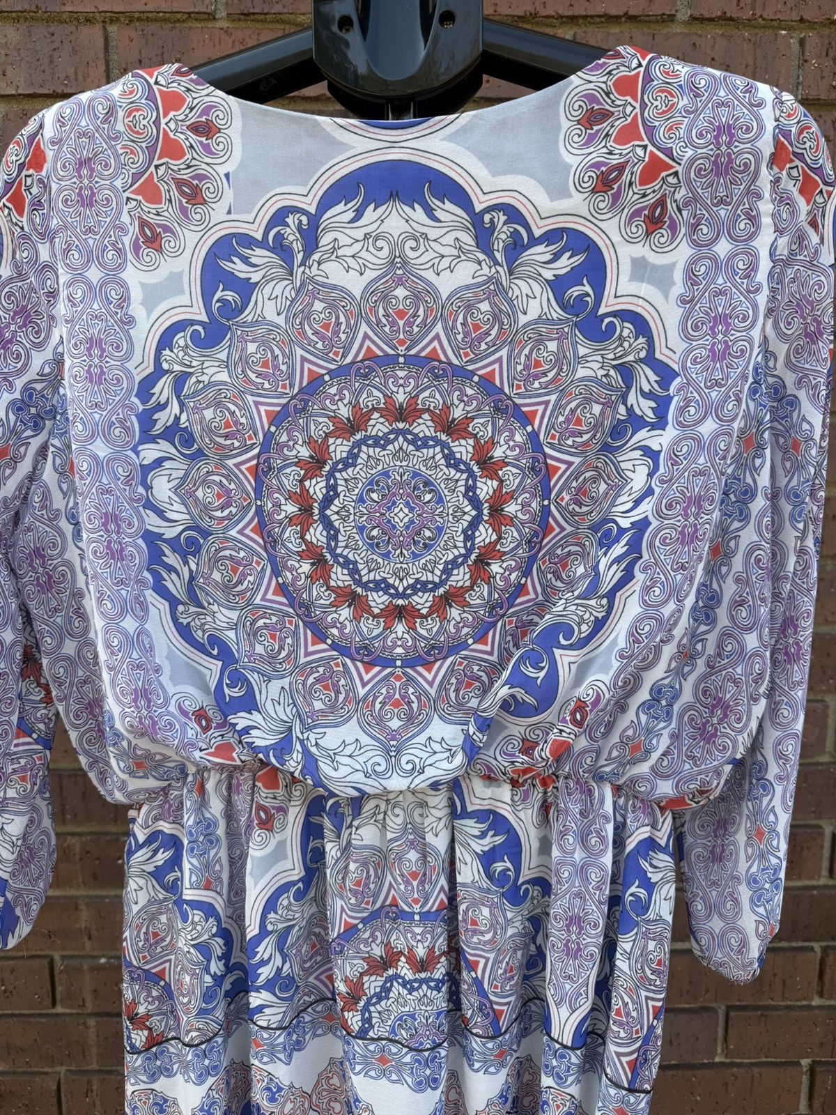Other Tacera Boho Dress Bohemian Knee Length Multicolor Pattern Size M / US 6-8 / IT 42-44 - 8 Thumbnail