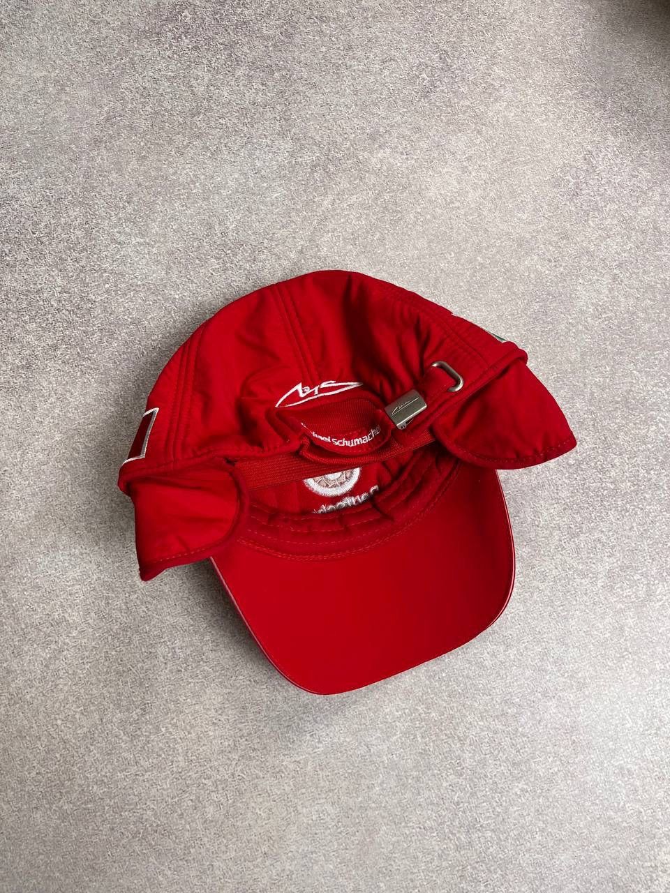 Vintage Vintage 90's NWT Ferarri Schumacher Trapper Hat Y2K Os Size ONE SIZE - 4 Thumbnail