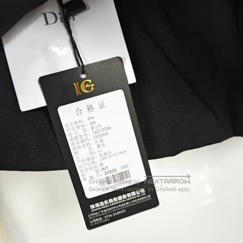 Dior Dior Black Silk Short Coat for Women . Size M / US 6-8 / IT 42-44 - 5 Thumbnail
