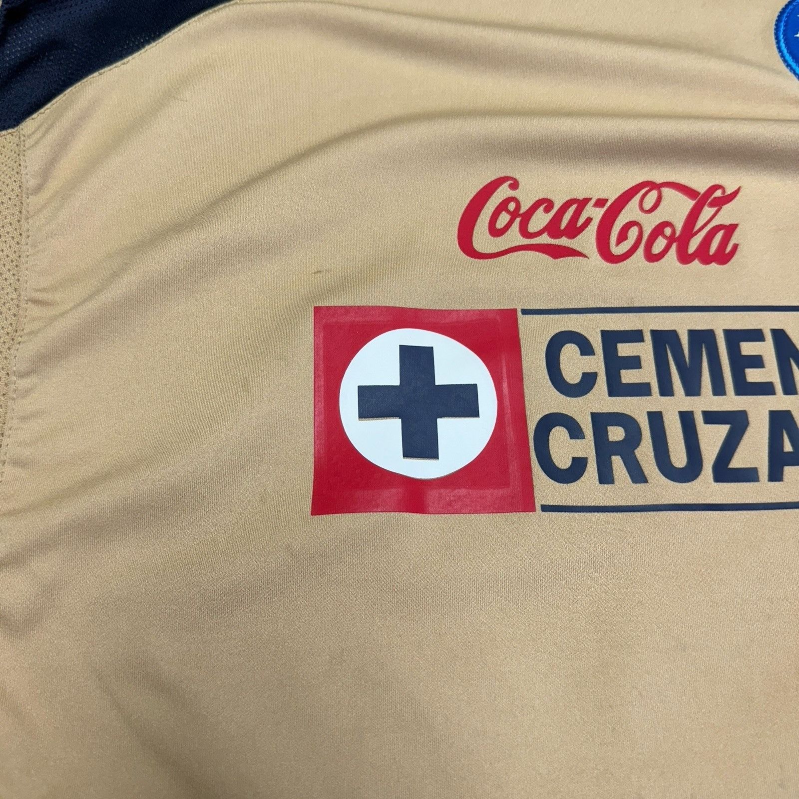 Vintage Vintage Deportivo Cruz Azul Mexico Soccer Jersey Mens Large Size US L / EU 52-54 / 3 - 4 Thumbnail