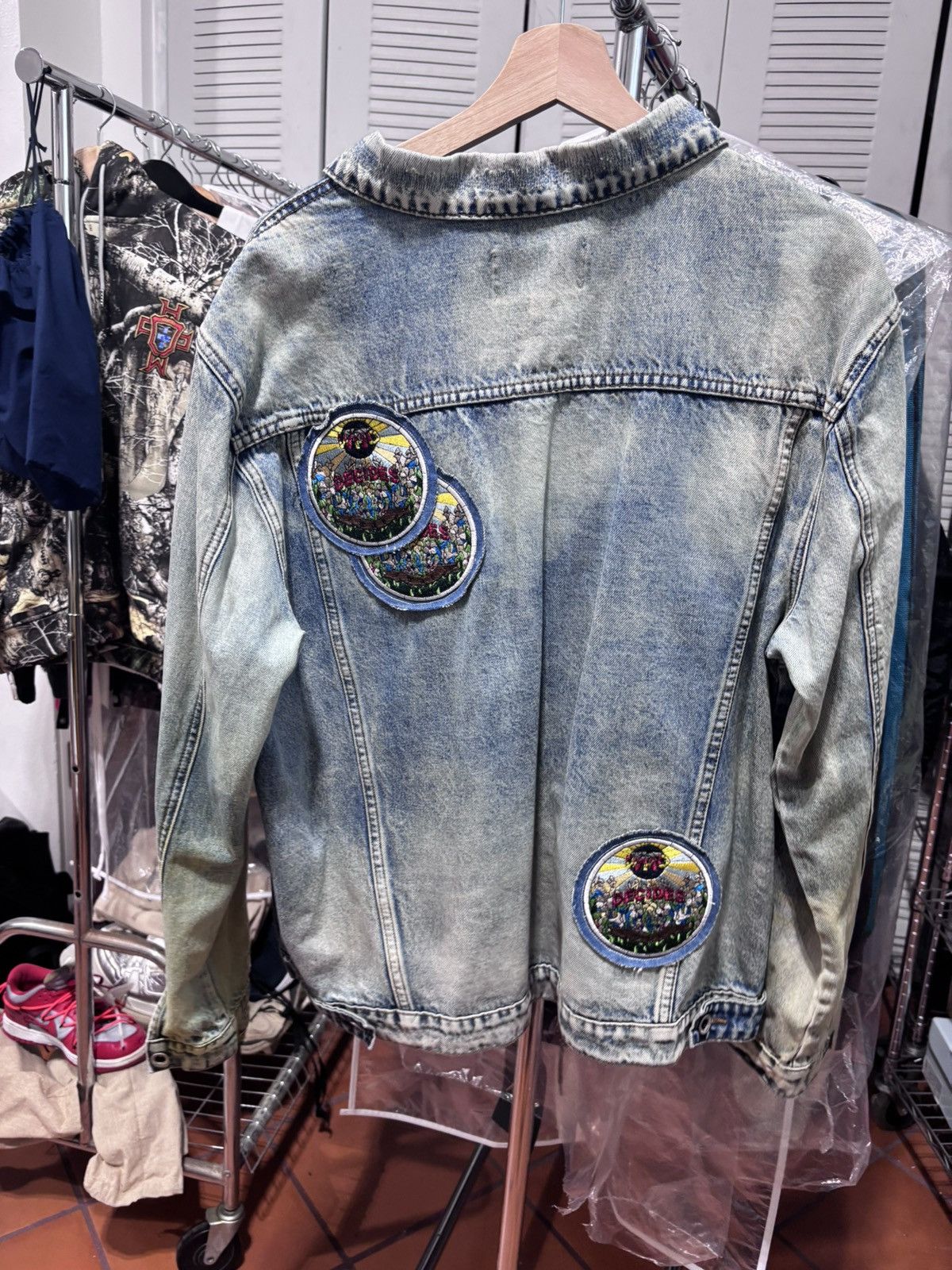 Who Decides War Who Decides War Indigo Jean Jacket Size US L / EU 52-54 / 3 - 6 Thumbnail