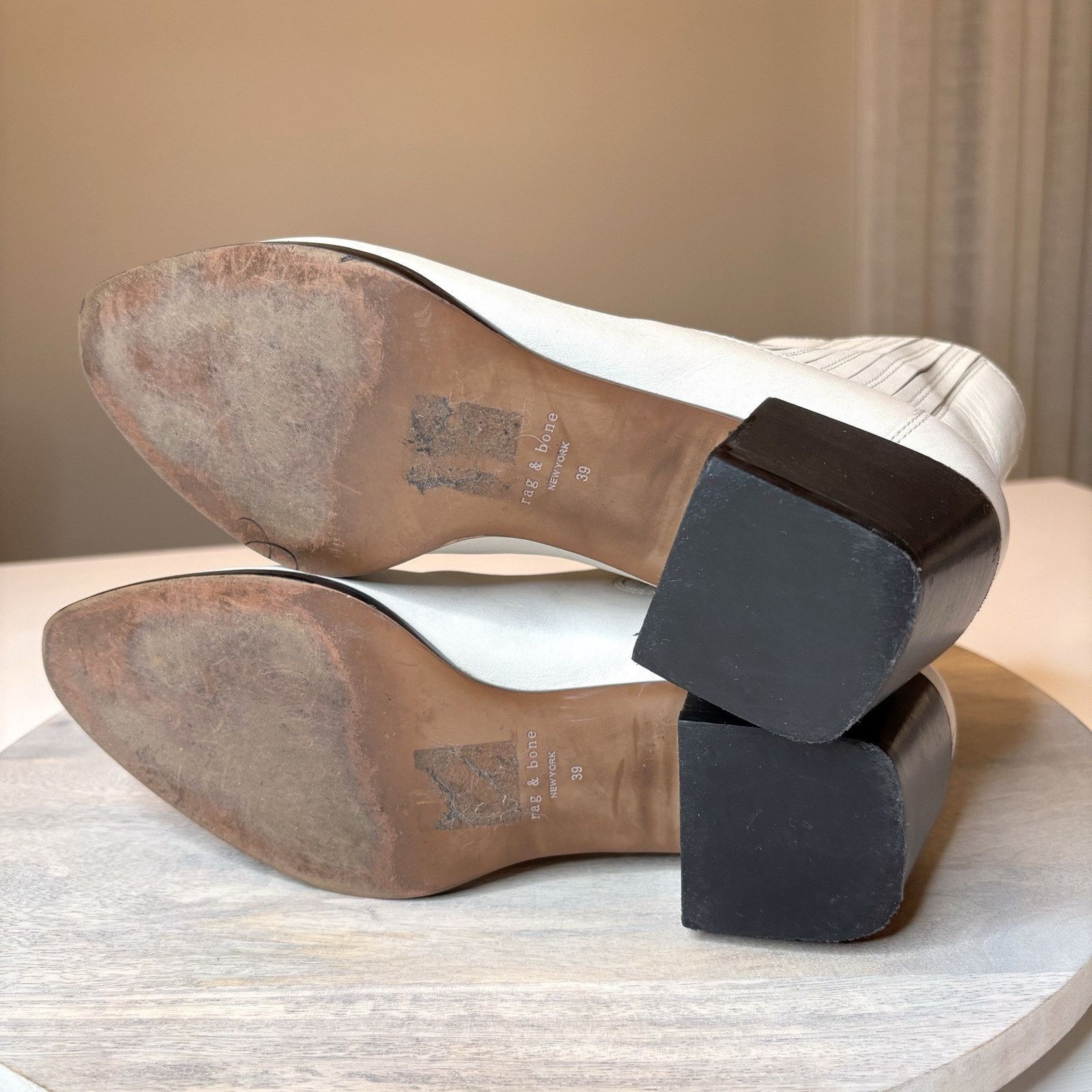 Rag & Bone Rag & Bone Rover Leather Chelsea Ankle Boots US Size 8.5 Size US 8.5 / IT 38.5 - 8 Thumbnail