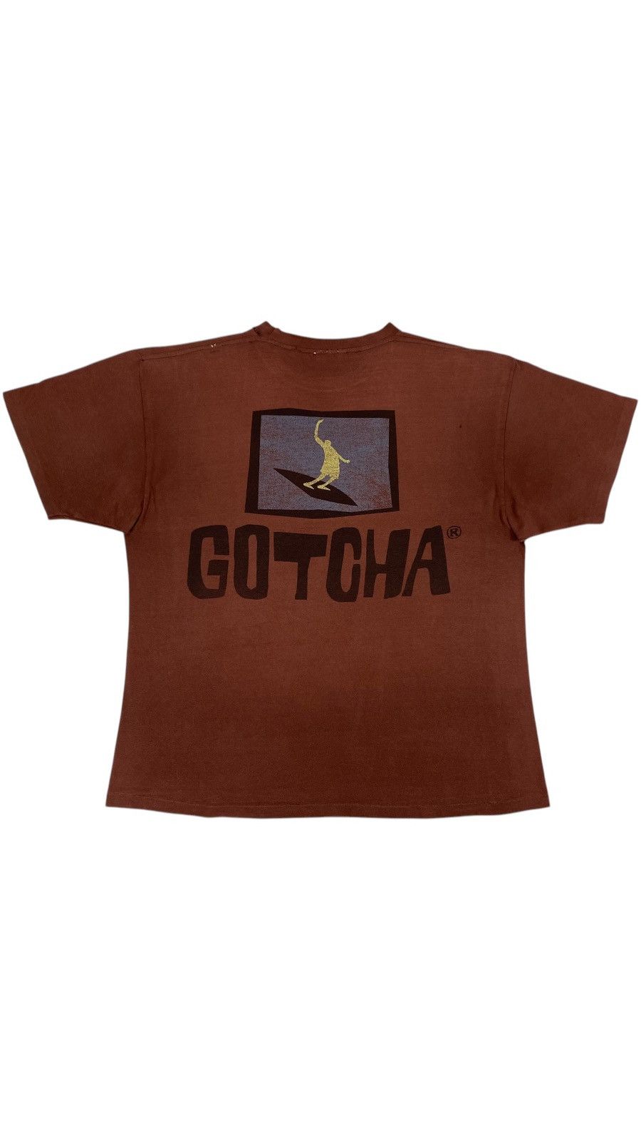 Gotcha 🔥LASTDROP🔥 Vintage 80s 90s Single Stitch Gotcha Surf Skate Size US XL / EU 56 / 4 - 1 Thumbnail