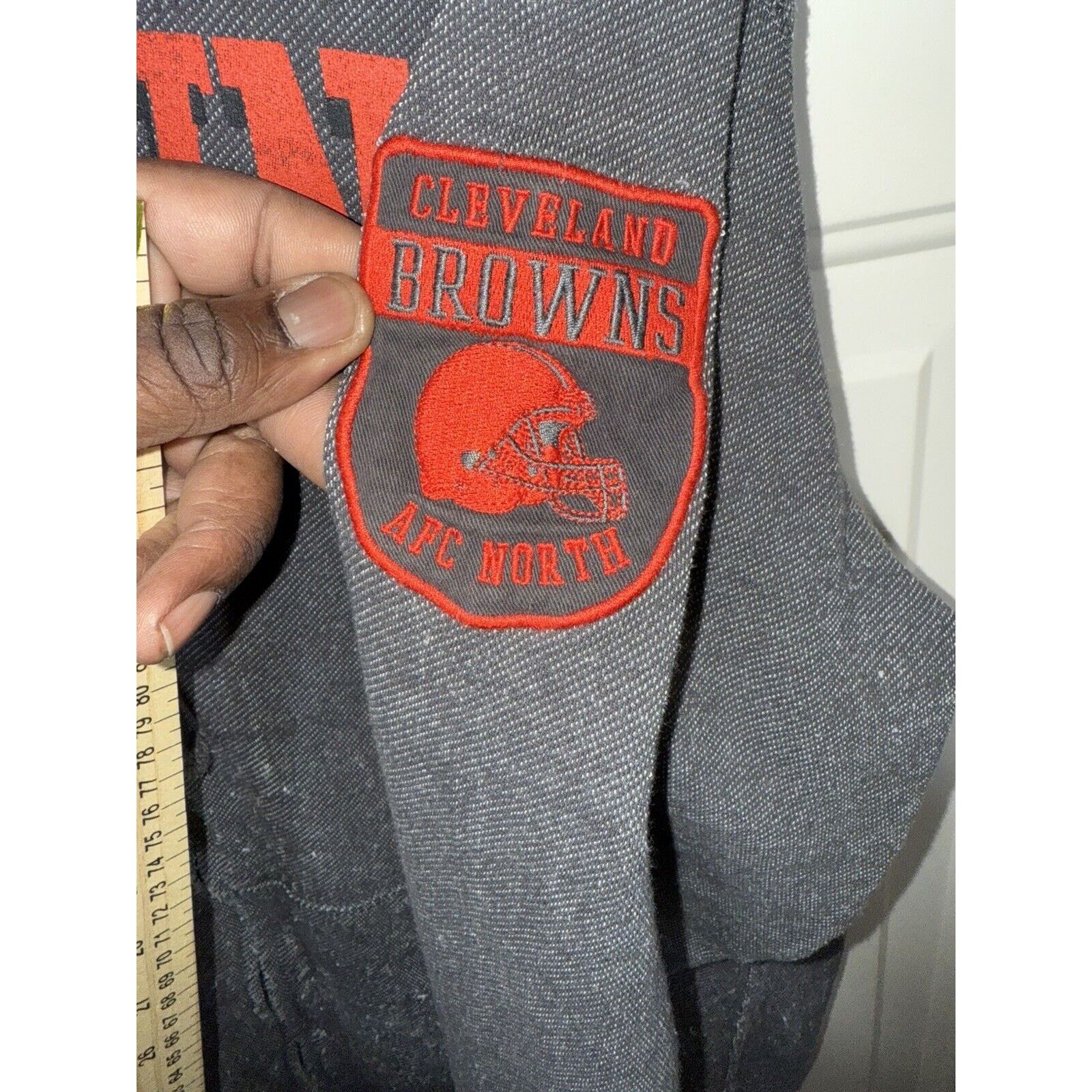 47 Cleveland Browns Vintage Hoodie Gray Men’s XL ‘47 Brand Size US XL / EU 56 / 4 - 6 Thumbnail