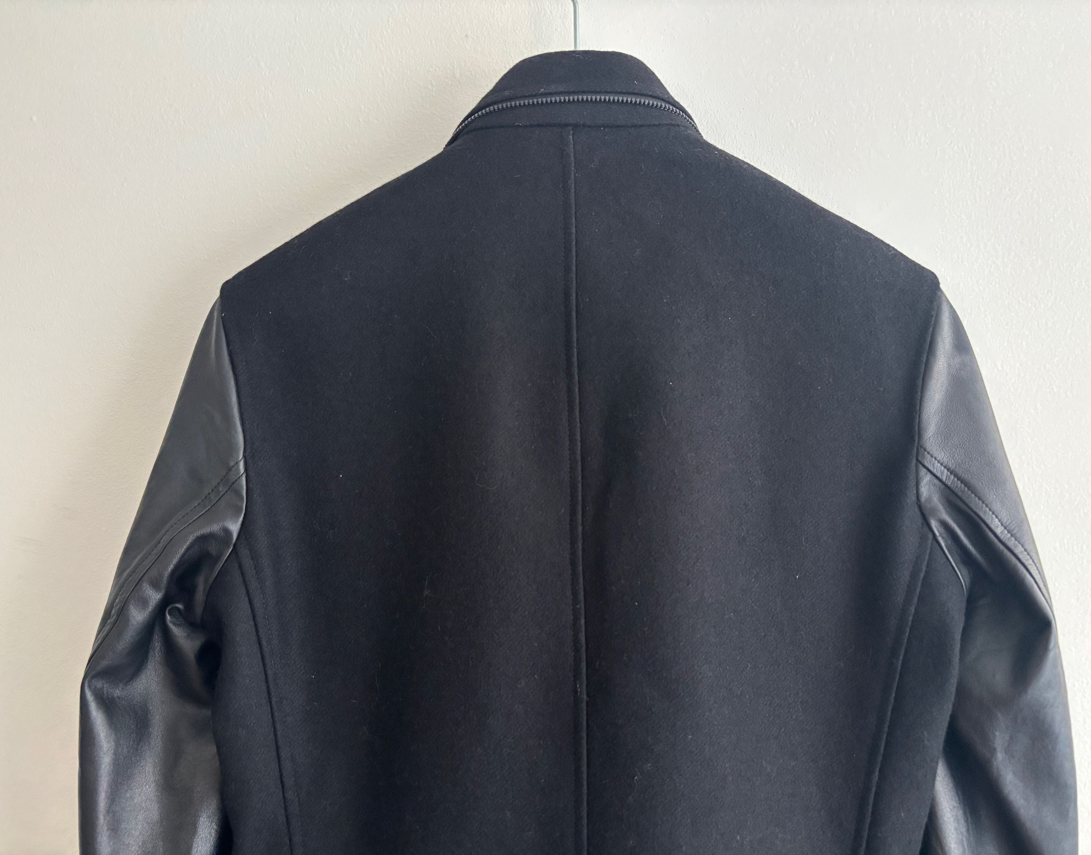 Adidas Hybrid Blazer Varsity Jacket Wool/ Leather AW09 Size US M / EU 48-50 / 2 - 6 Thumbnail