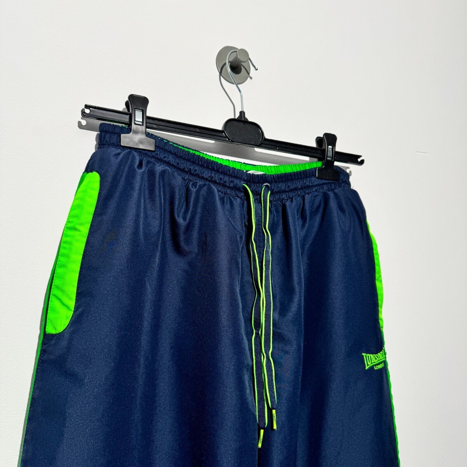 Lonsdale × Vintage Vintage Lonsdale Unisex Blue Polyester Trackpants Size XL Size US 40 / EU 56 - 5 Thumbnail