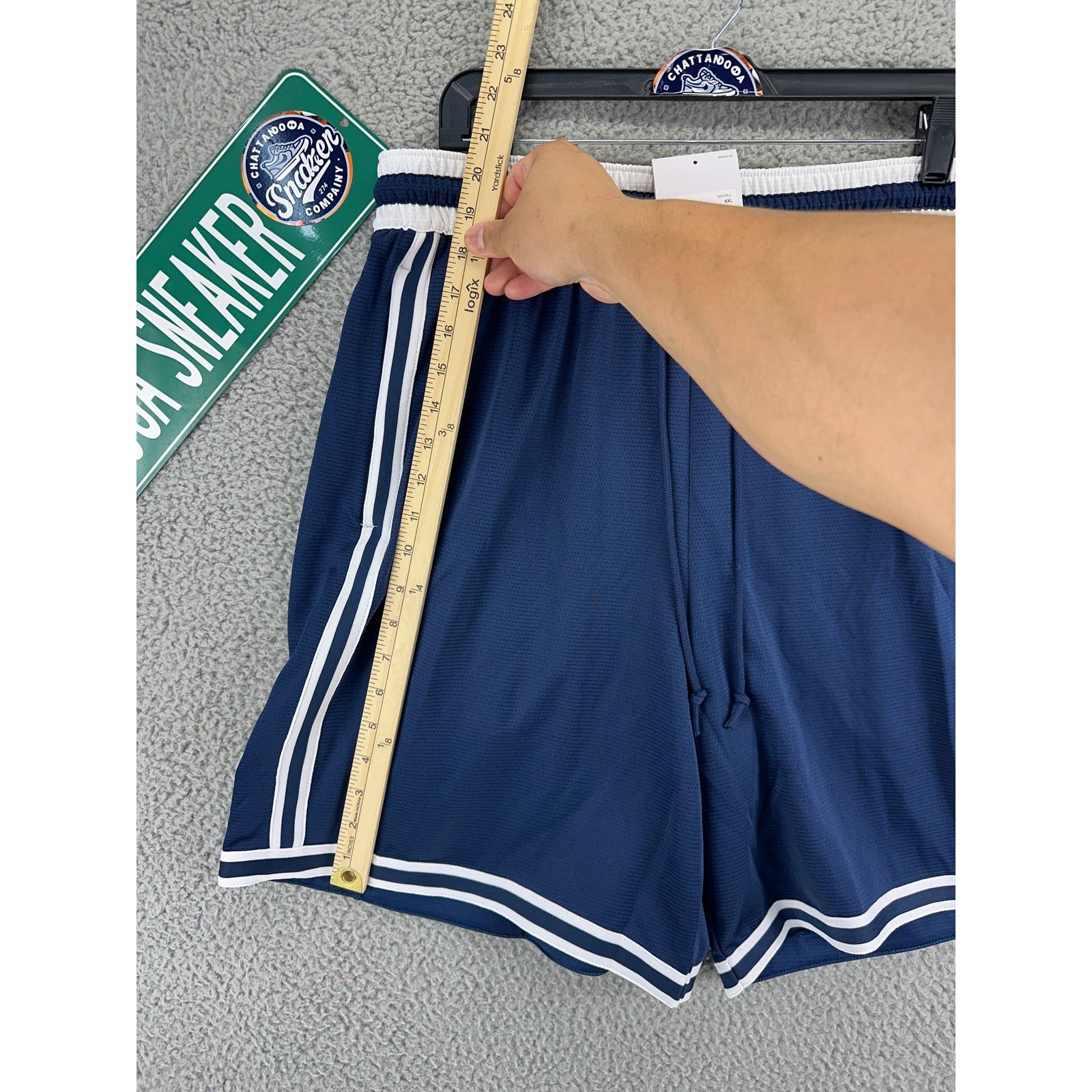 Nike Nike Memphis Grizzlies NBA Basketball Shorts Mens XXL Blue Size US 40 / EU 56 - 2 Thumbnail