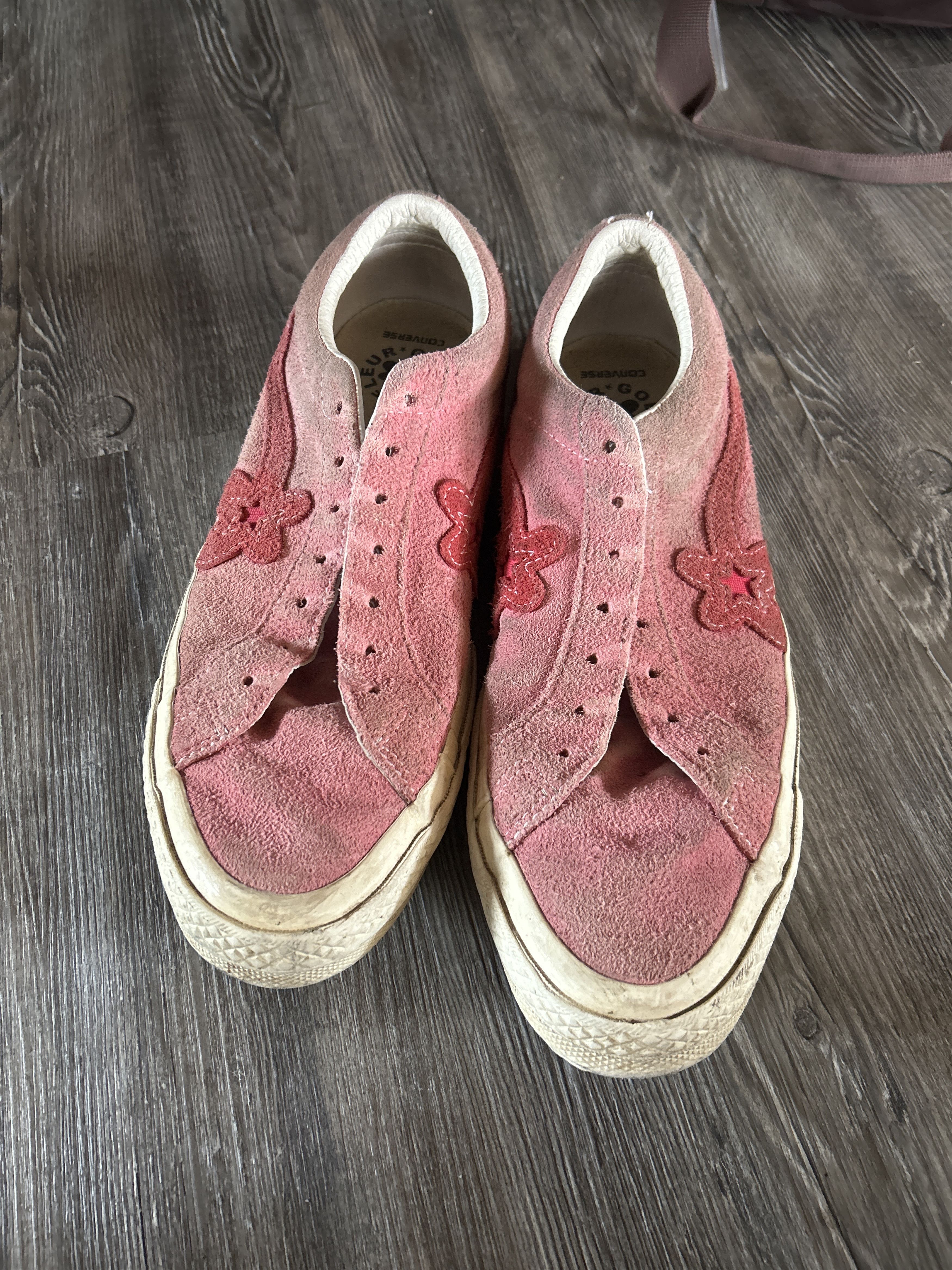 Converse × Golf Wang × Golf le Fleur Golf Le Fleur x One Star Ox Converse (2017, Pink) Size US 11 / EU 44 - 1 Thumbnail