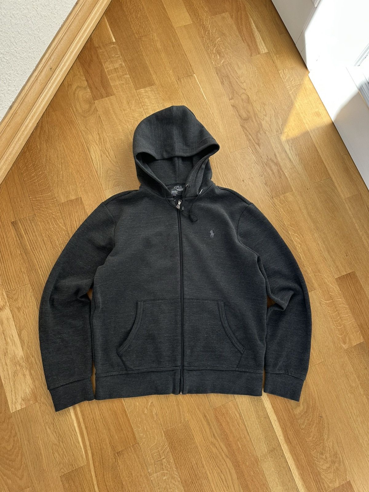 Polo Ralph Lauren Men’s Polo Ralph Lauren Zip Hoodie Gray Logo M Size Size US M / EU 48-50 / 2 - 2 Thumbnail