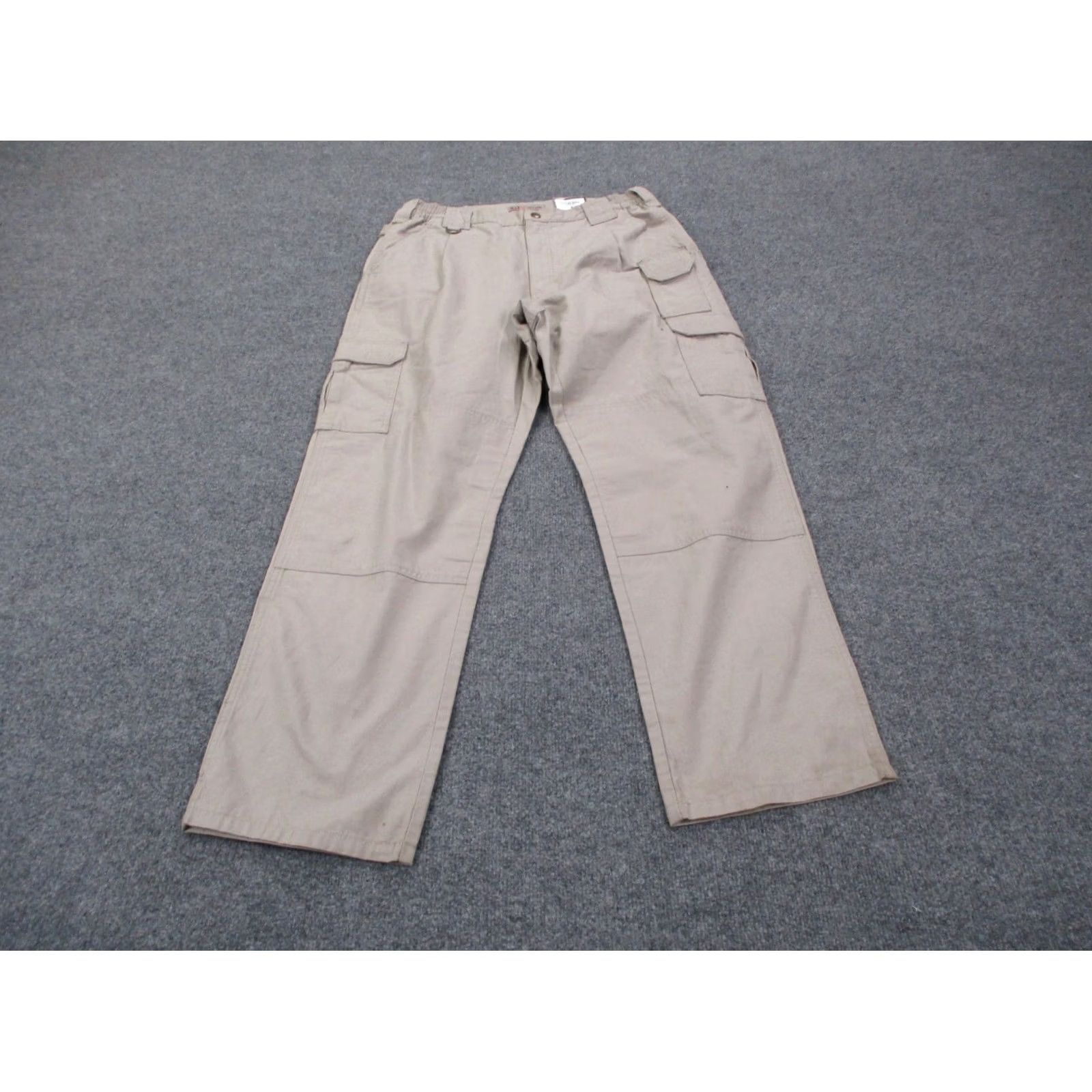 Vintage 5.11 Tactical Pants Men 34x32 Cargo Workwear Beige Cotton Canvas 511 Cargo Pants Mens Regular 32 Inseam Beige Size US 32 / EU 48 - 2 Thumbnail