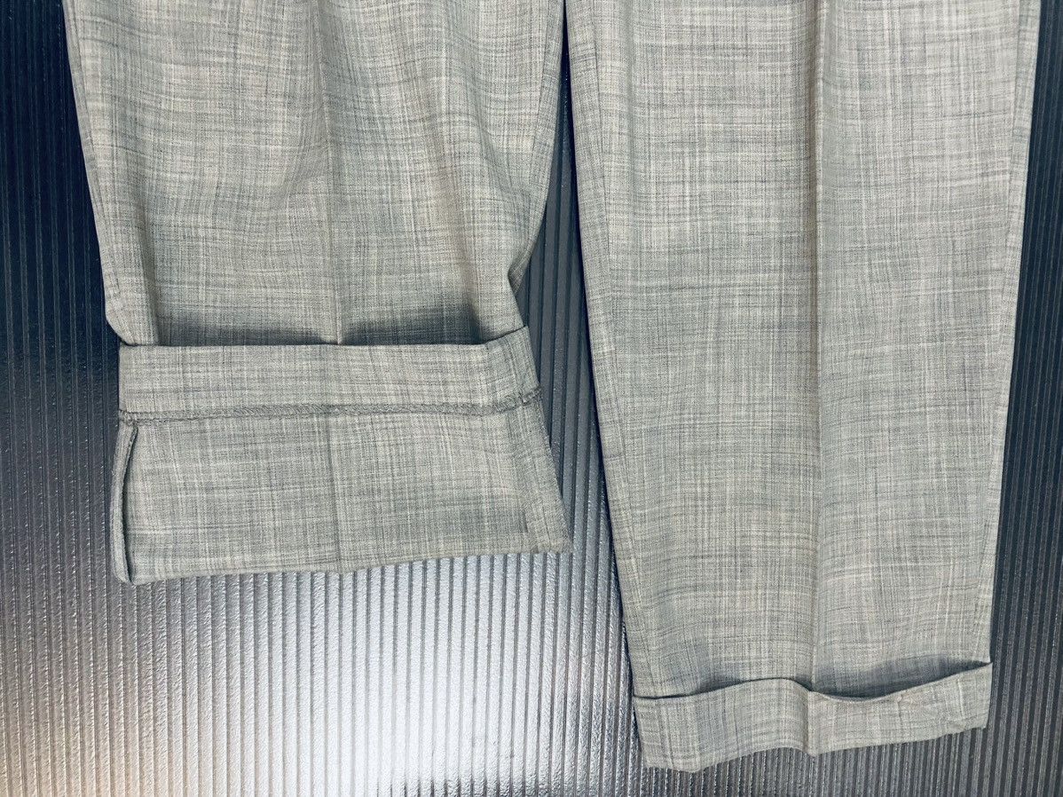 Comme des Garcons Comme Des Garçons 🇮🇹 grey wool pleated dc slacks M NWT Size US 32 / EU 48 - 14 Thumbnail