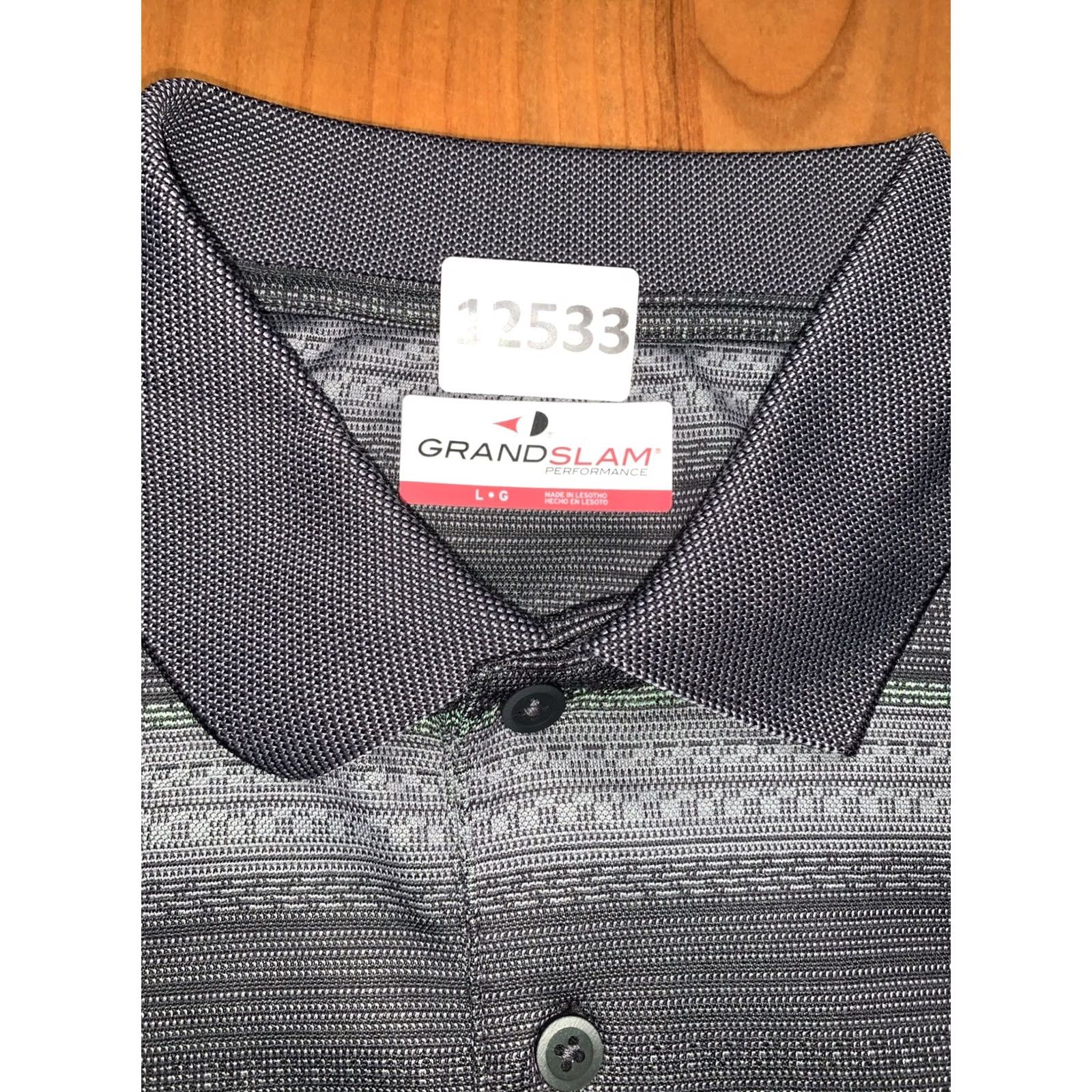 Vintage Grand Slam On Course Men’s Large Golf Polo Shirt NWT12533 Size US L / EU 52-54 / 3 - 4 Thumbnail