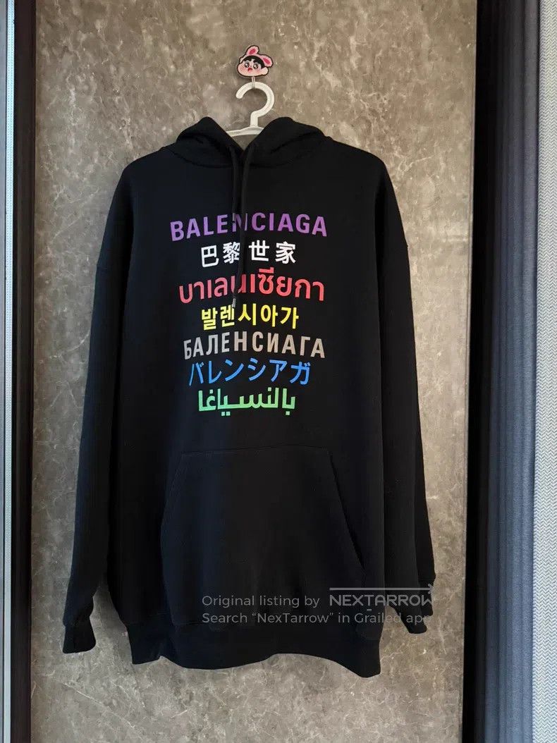 Balenciaga Balenciaga Seven Languages Sweatshirt Size US M / EU 48-50 / 2 - 1 Thumbnail