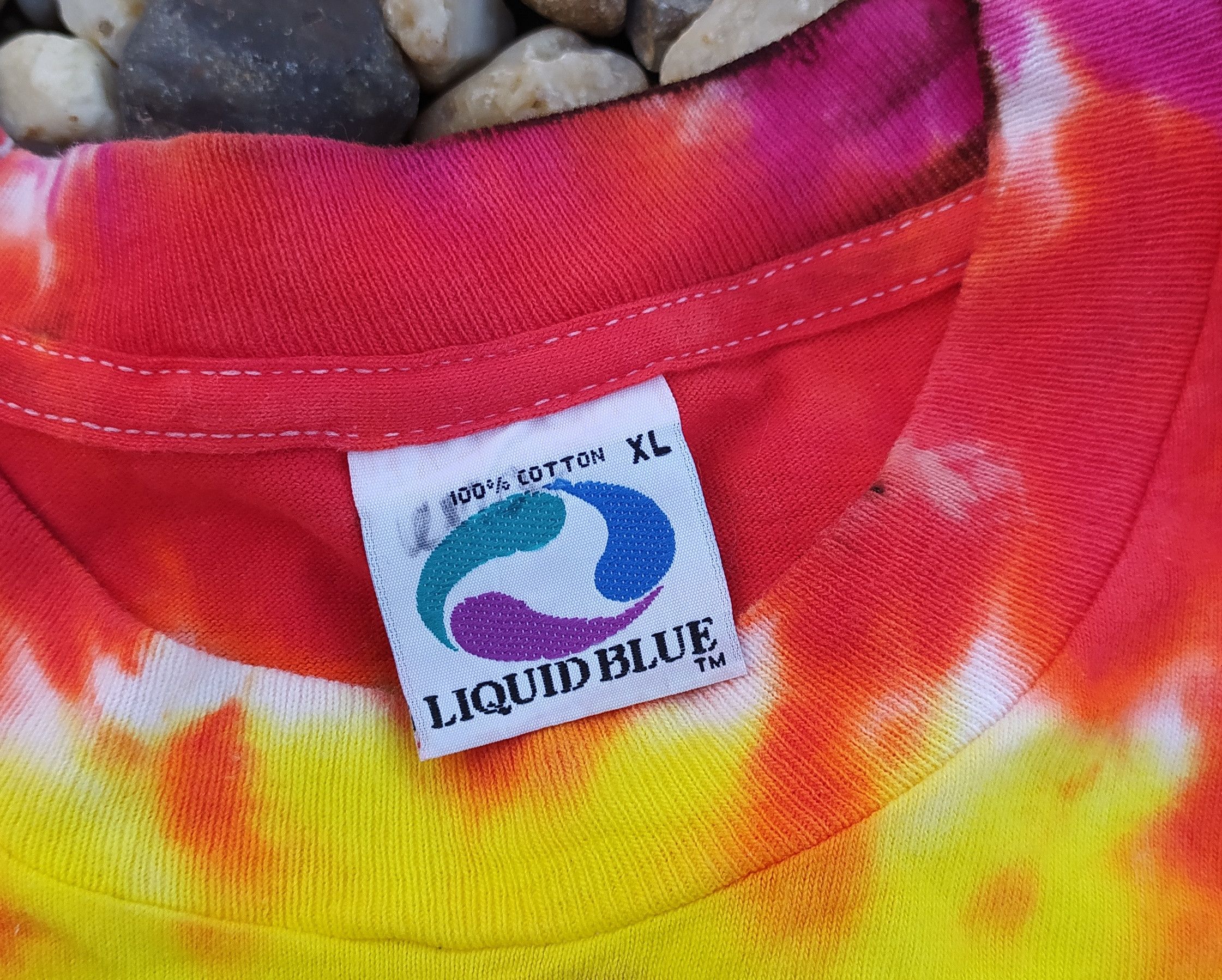 Grateful Dead × Liquid Blue × Vintage Vintage Grateful Dead Liquid Blue Tie Dye Longsleeve 90s Size US XL / EU 56 / 4 - 3 Thumbnail