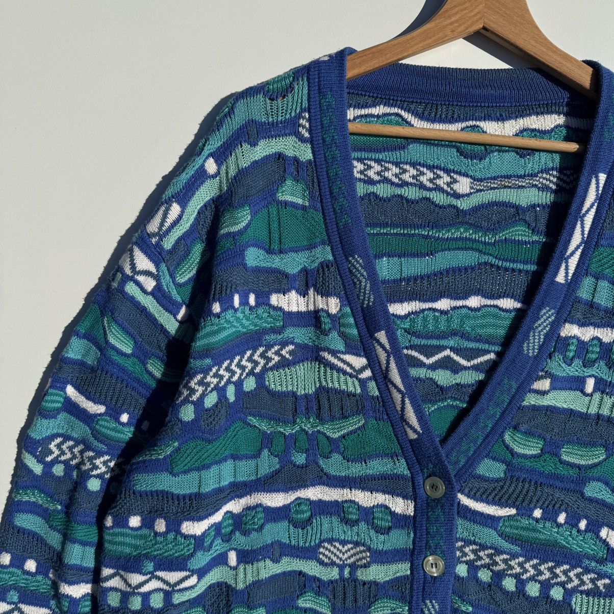 Coogi × Vintage Vintage Cardigan Cable Knit Coogi Style Australian Knit Boxy Size US L / EU 52-54 / 3 - 6 Thumbnail