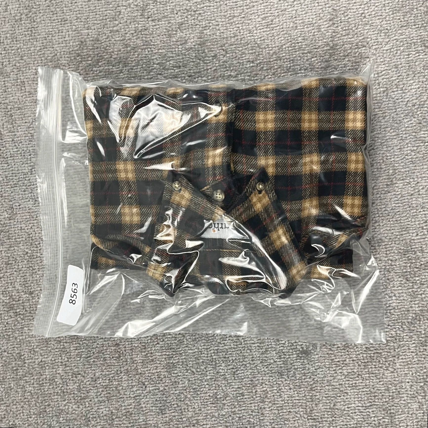 Carhartt Carhartt Shirt Men Large Multicolor Plaid Flannel Button-Up L/S Workwear Mens Size US L / EU 52-54 / 3 - 8 Thumbnail