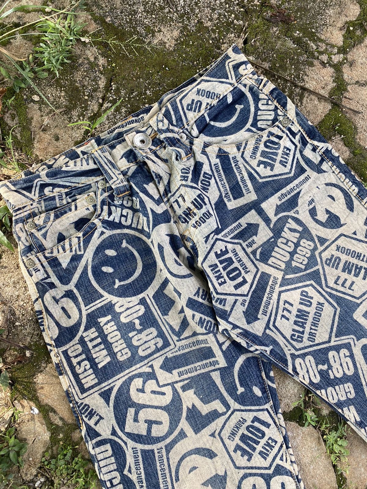 Japanese Brand 🔥 Rare 🔥 Vintage Japanese Brand Co&Lu Overprint Size US 30 / EU 46 - 4 Thumbnail