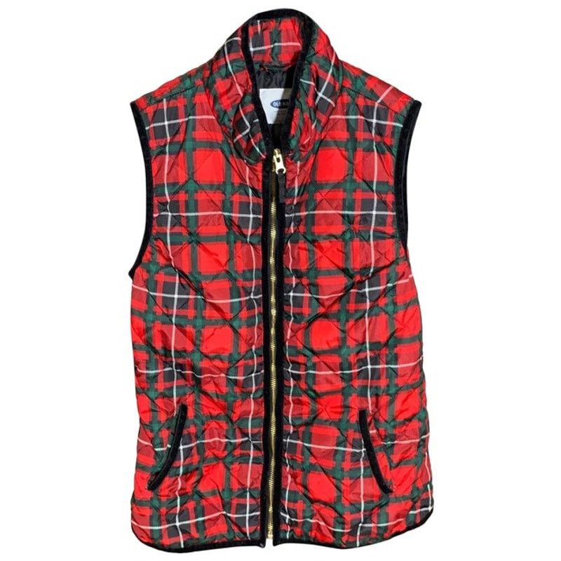 Old Navy Old Navy Women's Red Puffer Winter Vest Size S Size S / US 4 / IT 40 - 1 Thumbnail