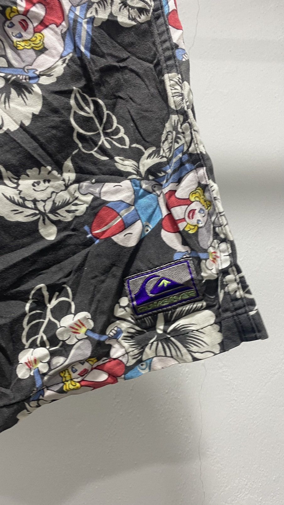 Quiksilver Quiksilver Cartoon Beach Pants 80s Size US 34 / EU 50 - 6 Thumbnail