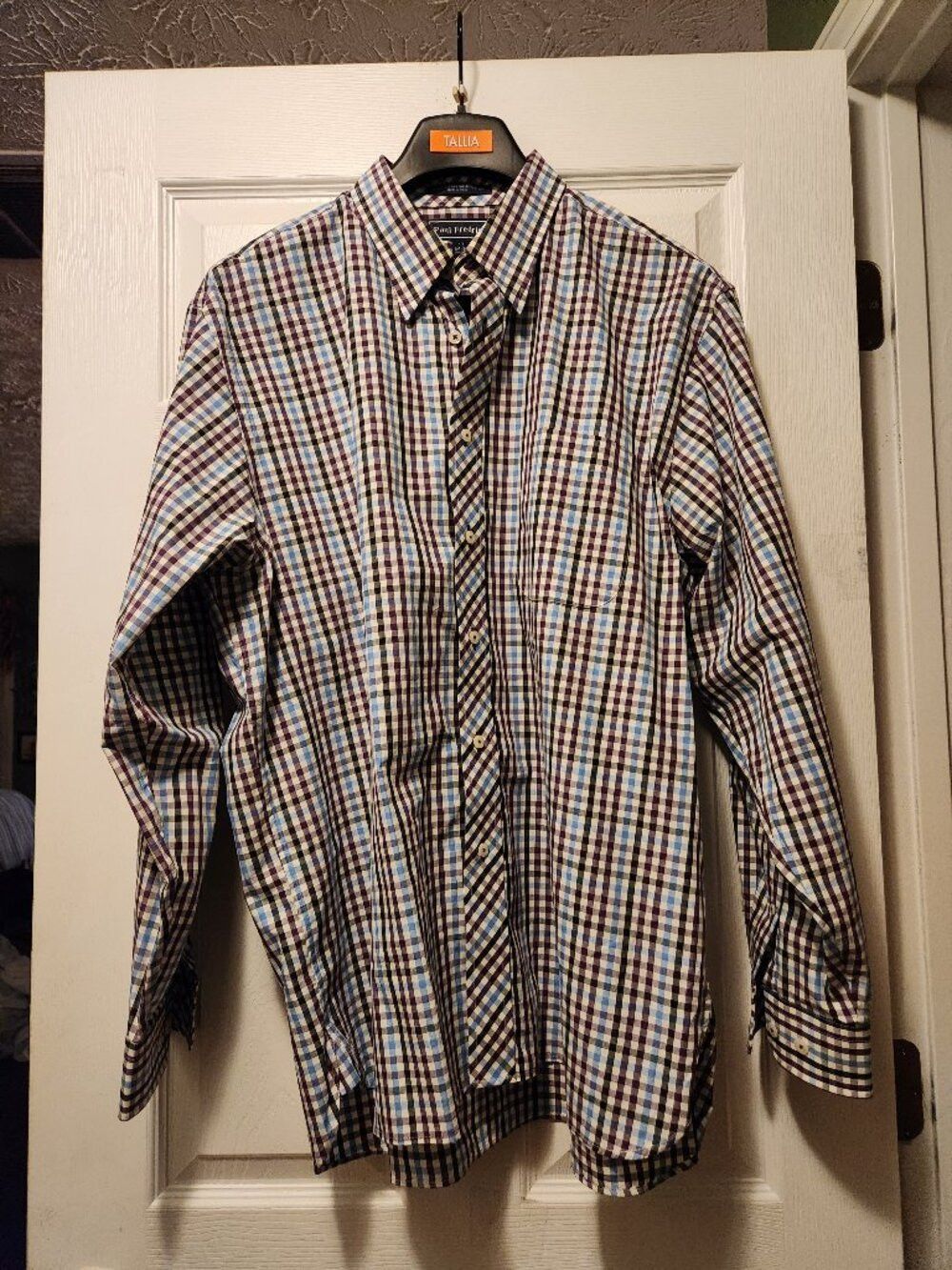 Paul Fredrick Paul Fredrick men's 100%cotton casual shirt size: 17/34-35 Size US XL / EU 56 / 4 - 1 Thumbnail