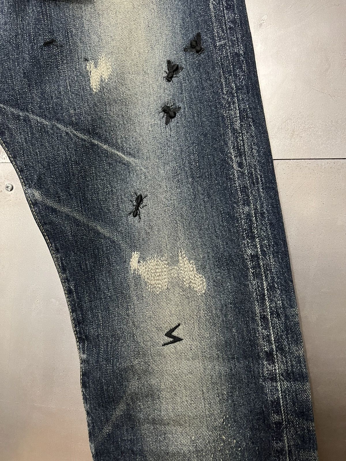 Undercover Undercover AW06 Bug Denim DS Size 3 MENS Size US 32 / EU 48 - 3 Thumbnail