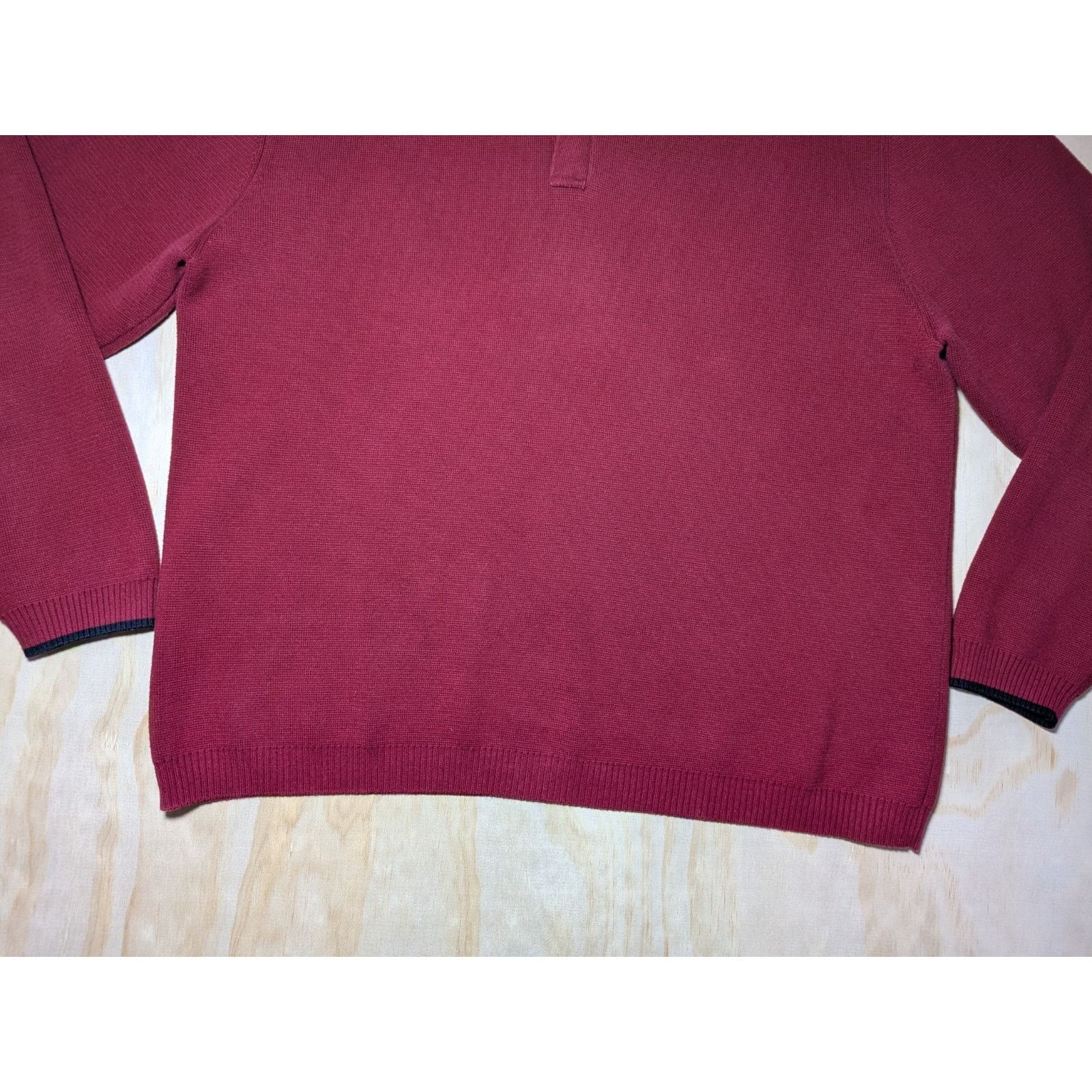 Pendleton Pendleton Men's Large Quarter Zip Pullover Sweater Cotton Size US L / EU 52-54 / 3 - 2 Thumbnail