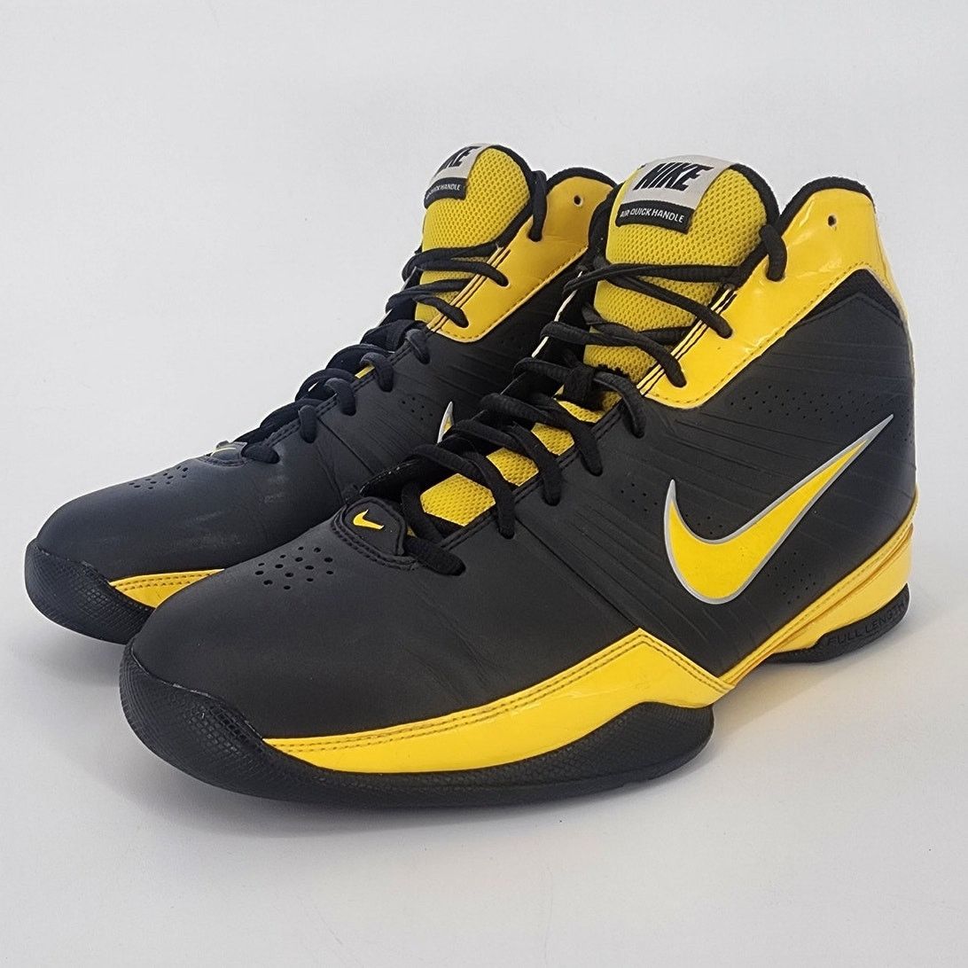 Nike Nike Air Quick Handle Shoes Black Yellow Silver Men’s Size 9 Size US 9 / EU 42 - 1 Thumbnail