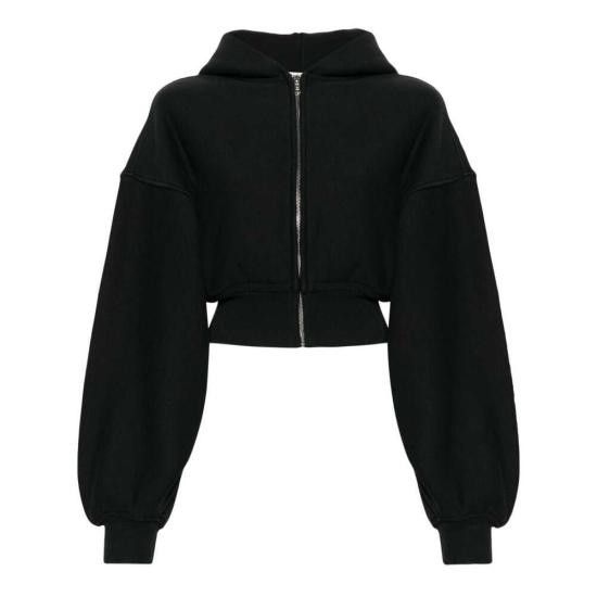 Alexander Wang ALEXANDER WANG Women Hoodies 4CC1242077 020A Black Size L / US 10 / IT 46 - 1 Preview