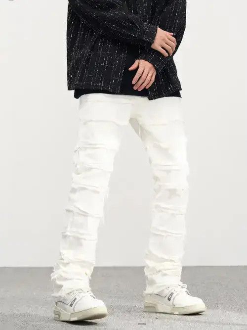 flared baggy cargo pants