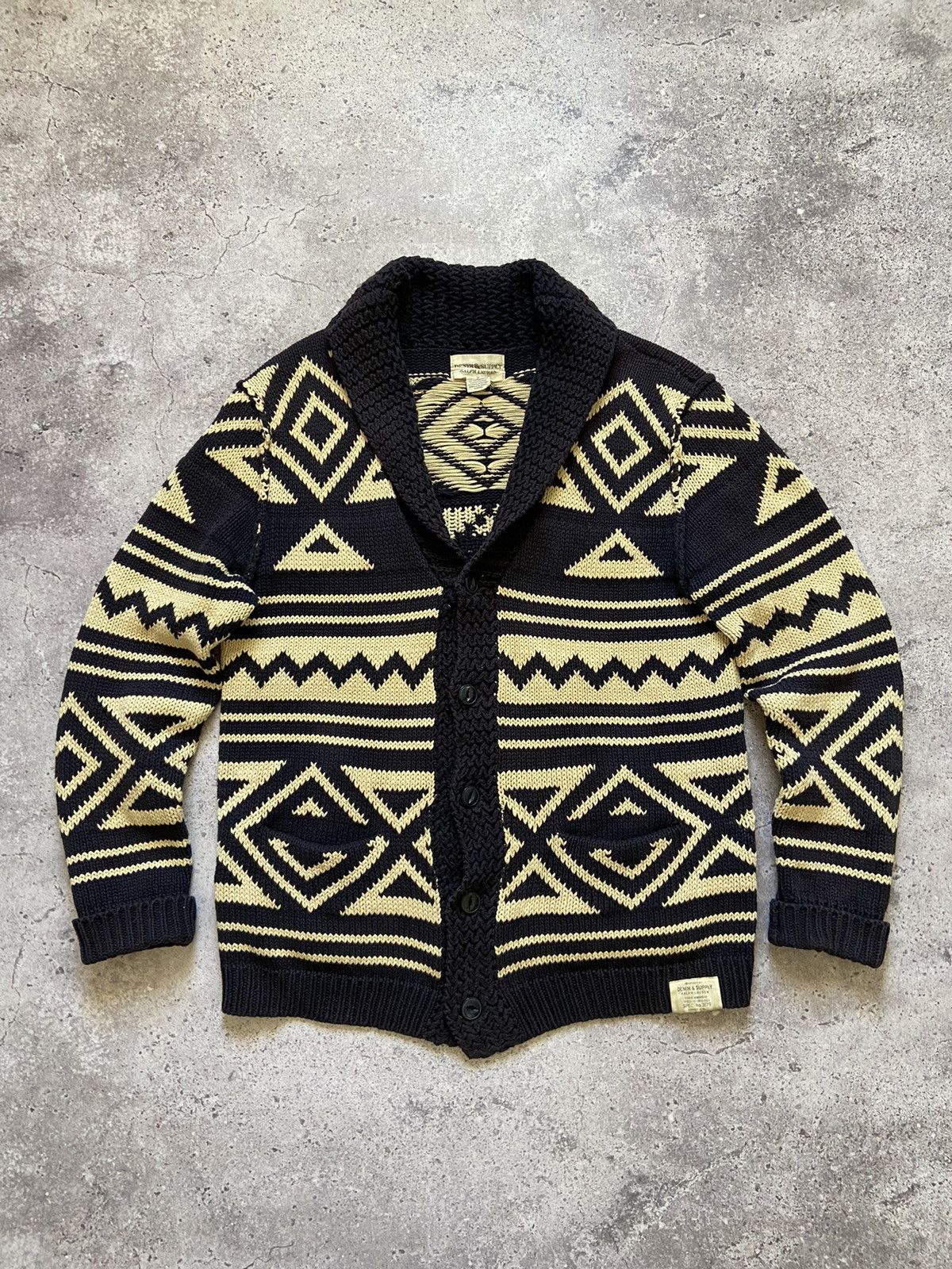 Denim & Supply Ralph Lauren Vintage Ralph Lauren Denim&Supply aztec cardigan Size US M / EU 48-50 / 2 - 1 Thumbnail