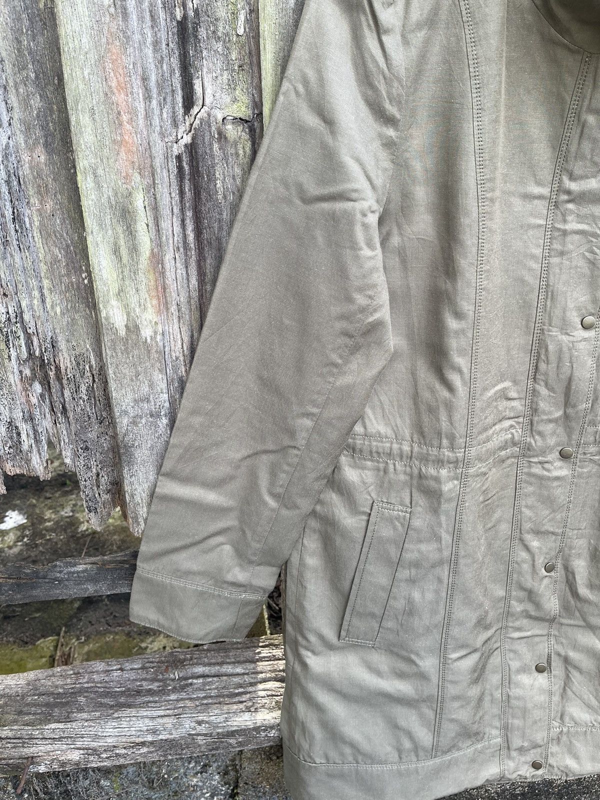 Designer Vintage Michel Klein WKMK Utility Coat Size M / US 6-8 / IT 42-44 - 5 Thumbnail